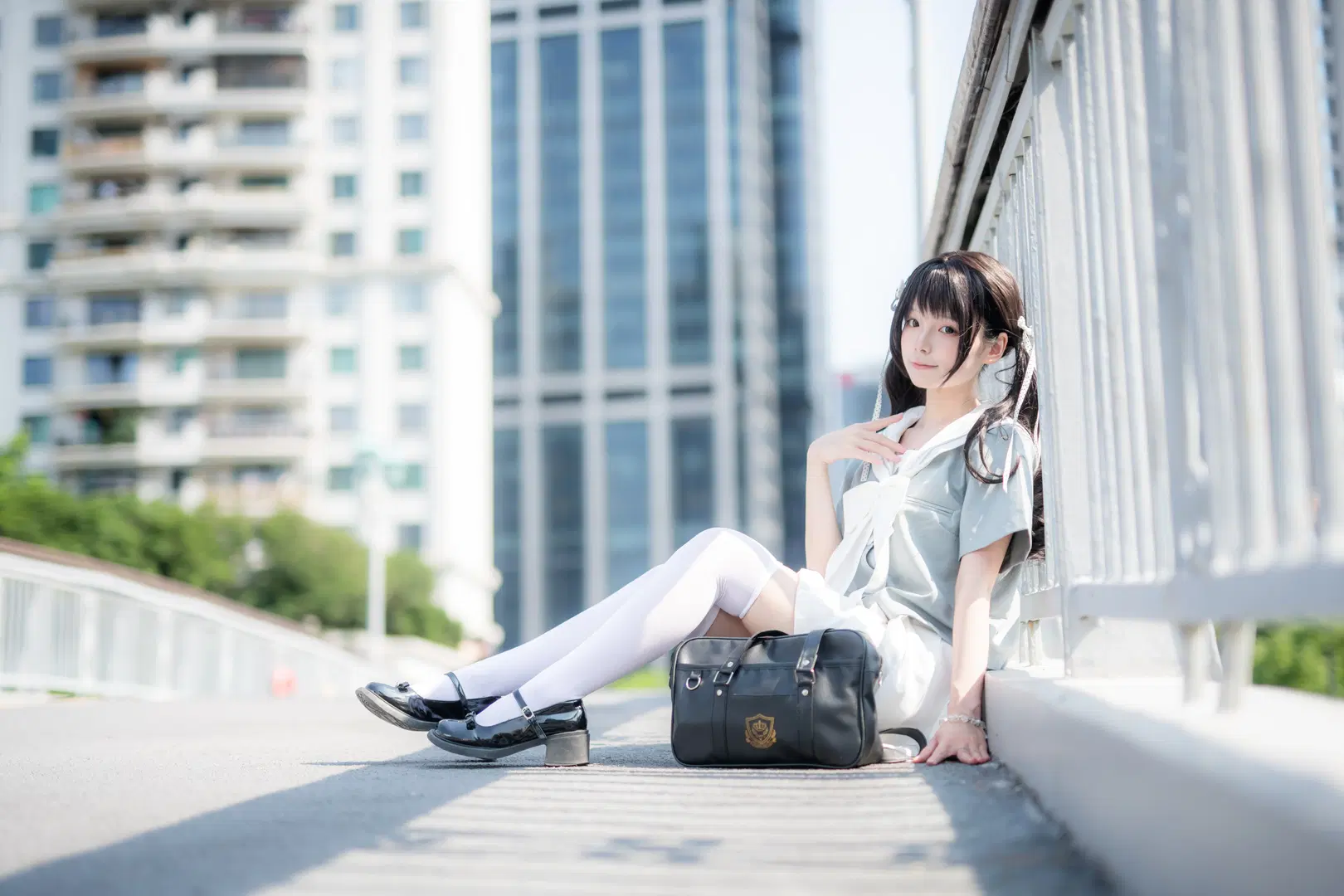 入夏的日系JK水手服白丝写真 - mile7758 - 第5张