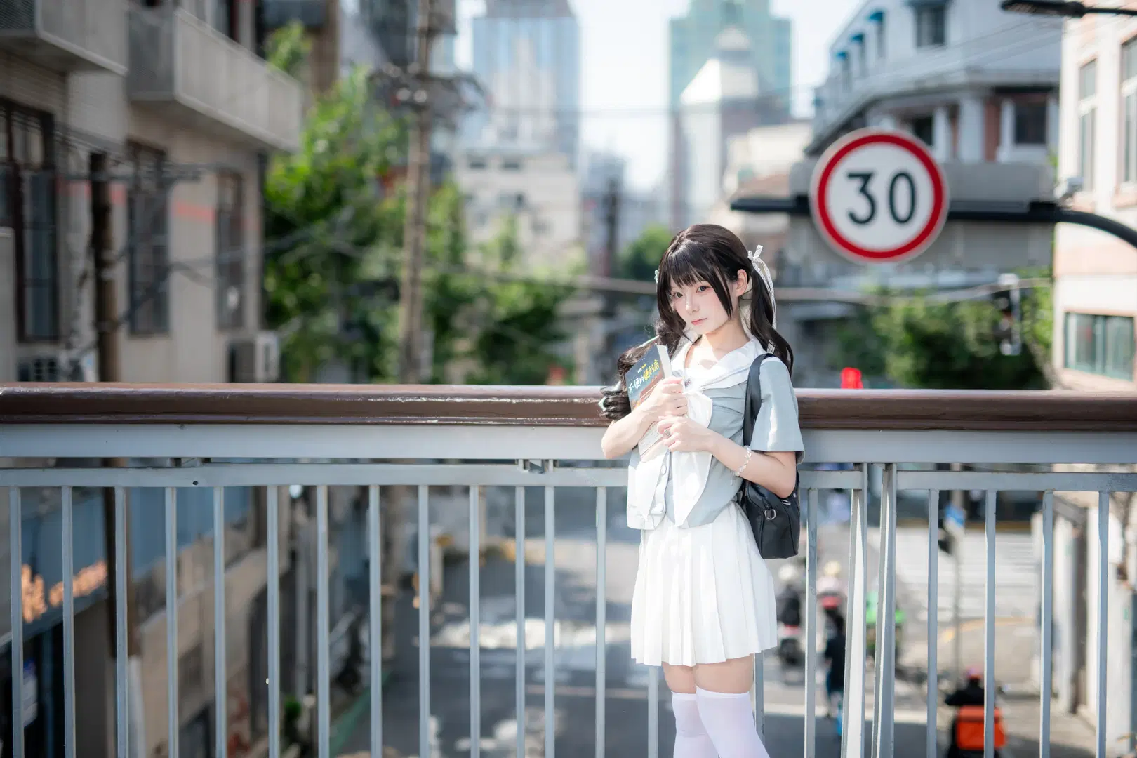 入夏的日系JK水手服白丝写真 - mile7758 - 第8张