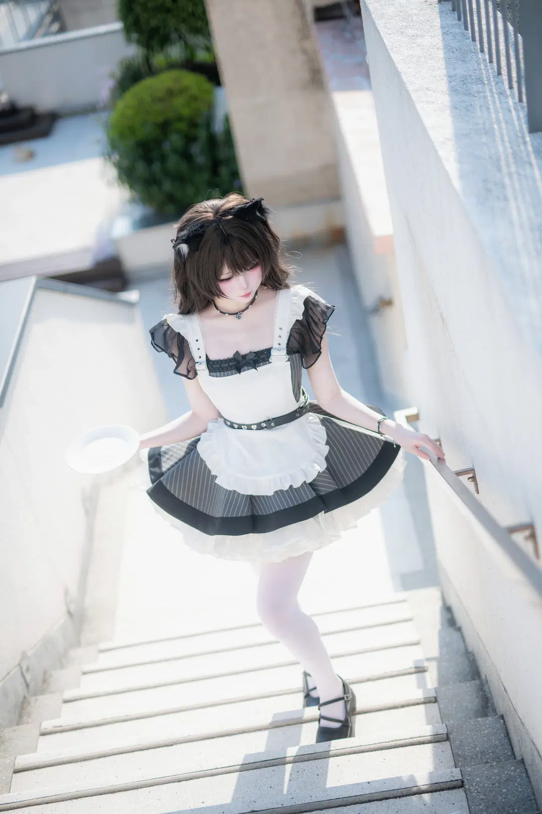 Japanese Style Photography: Maid Outfit Shoot Record by mile7758 - Image 2