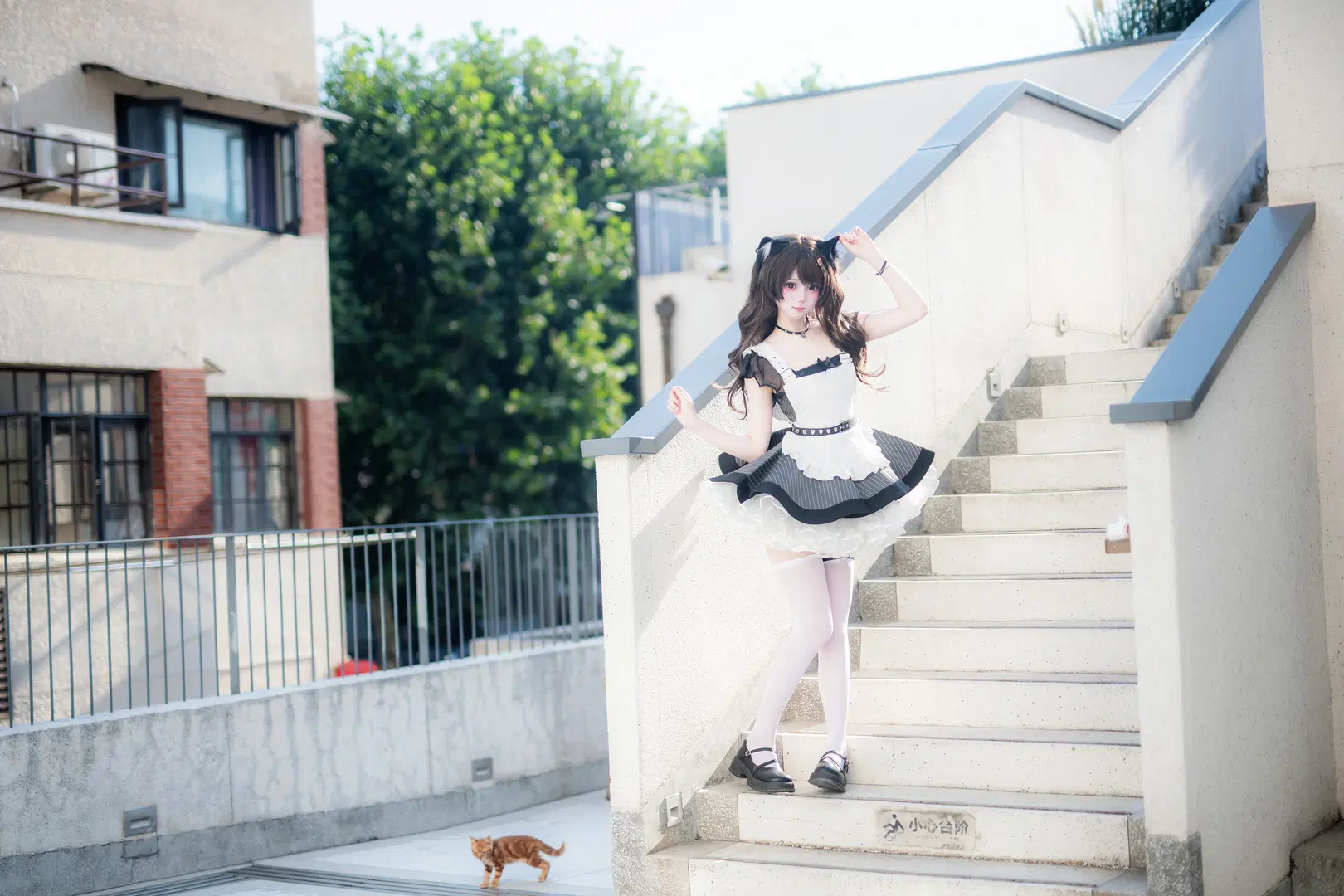 Japanese Style Photography: Maid Outfit Shoot Record by mile7758 - Image 4