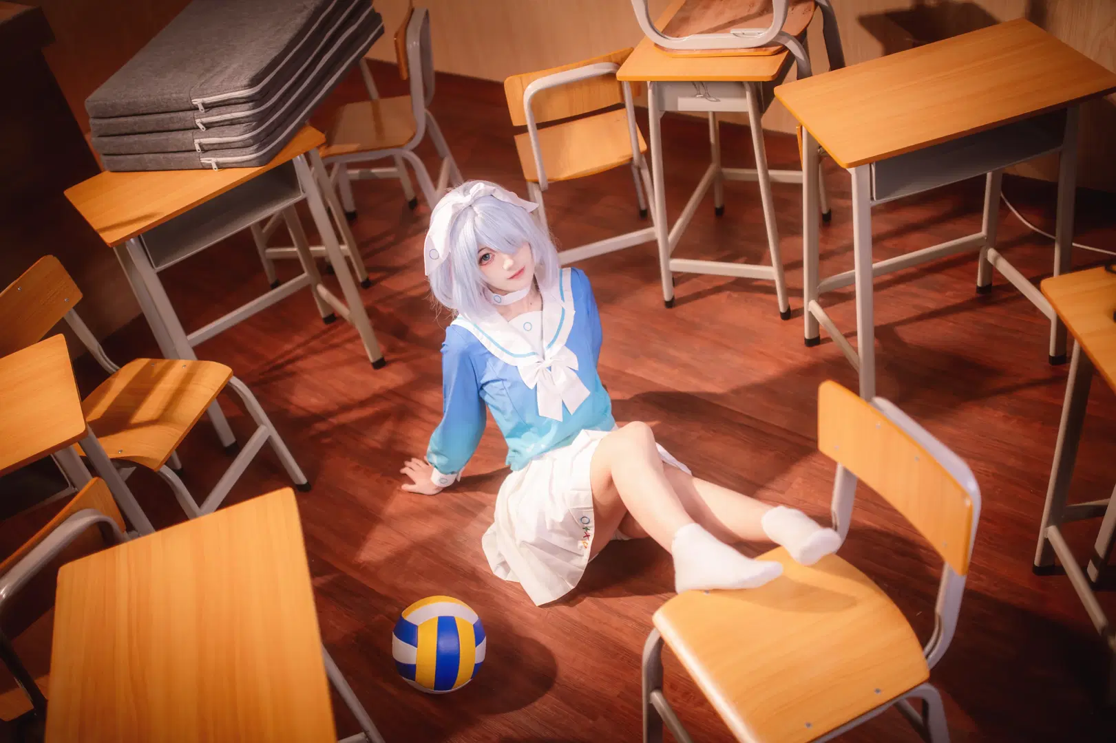 【阿罗娜cos】蔚蓝档案里的放学后时光 - mile7758 - 第8张