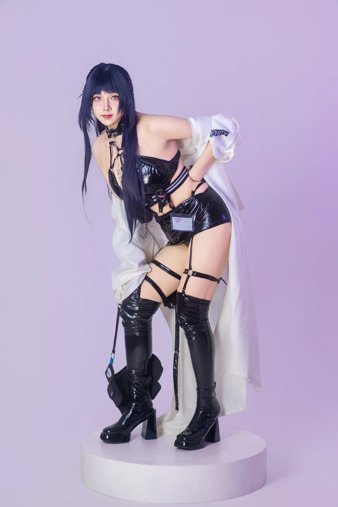 [miHoYo cosplay] Dark Techwear cosplay Styling of Goddess of Victory: Nikke by 鸽子 - Image 3