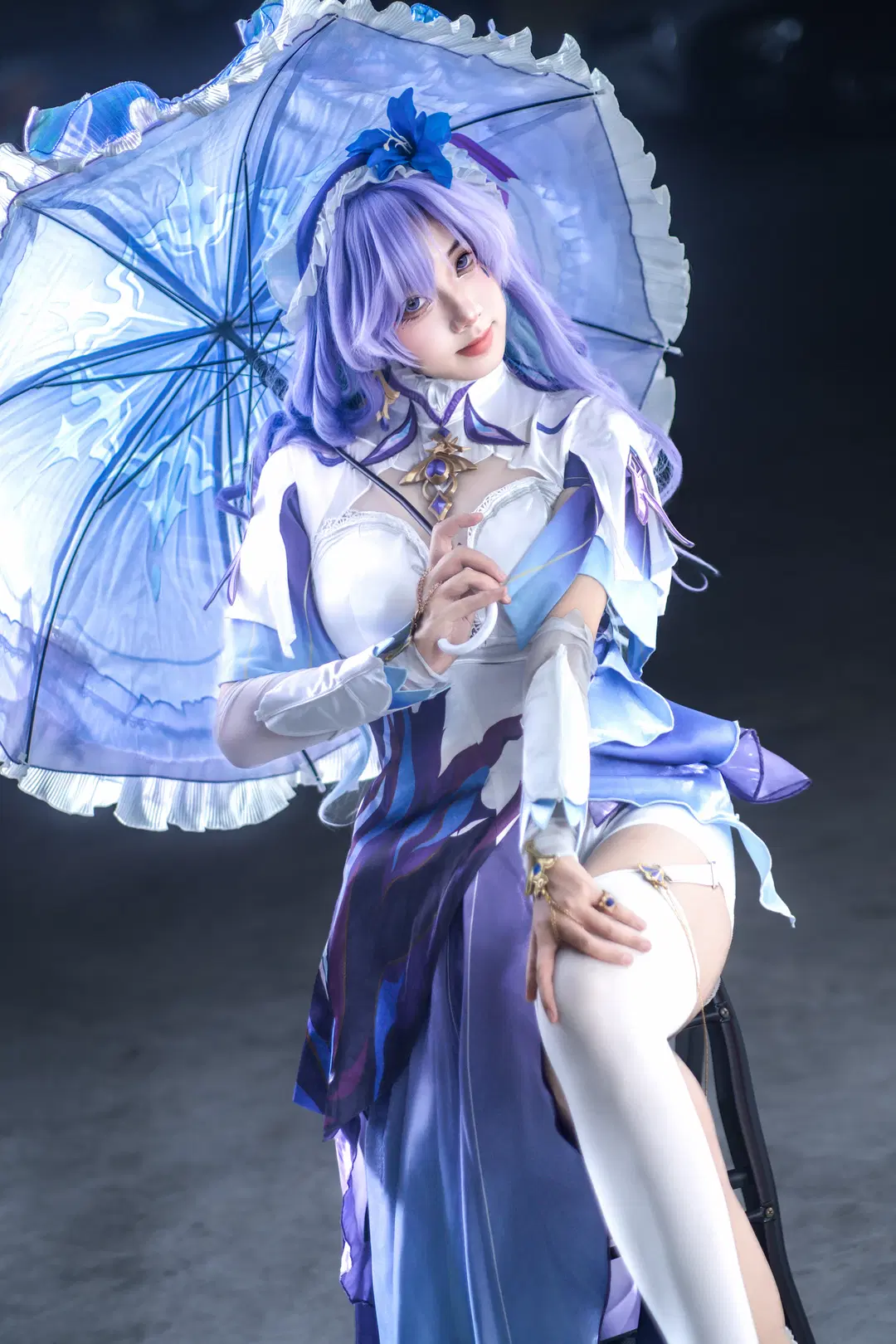 [Cantarella Fisalia cosplay] Mystery and Elegance in Wuthering Waves by 鸽子 - Image 4