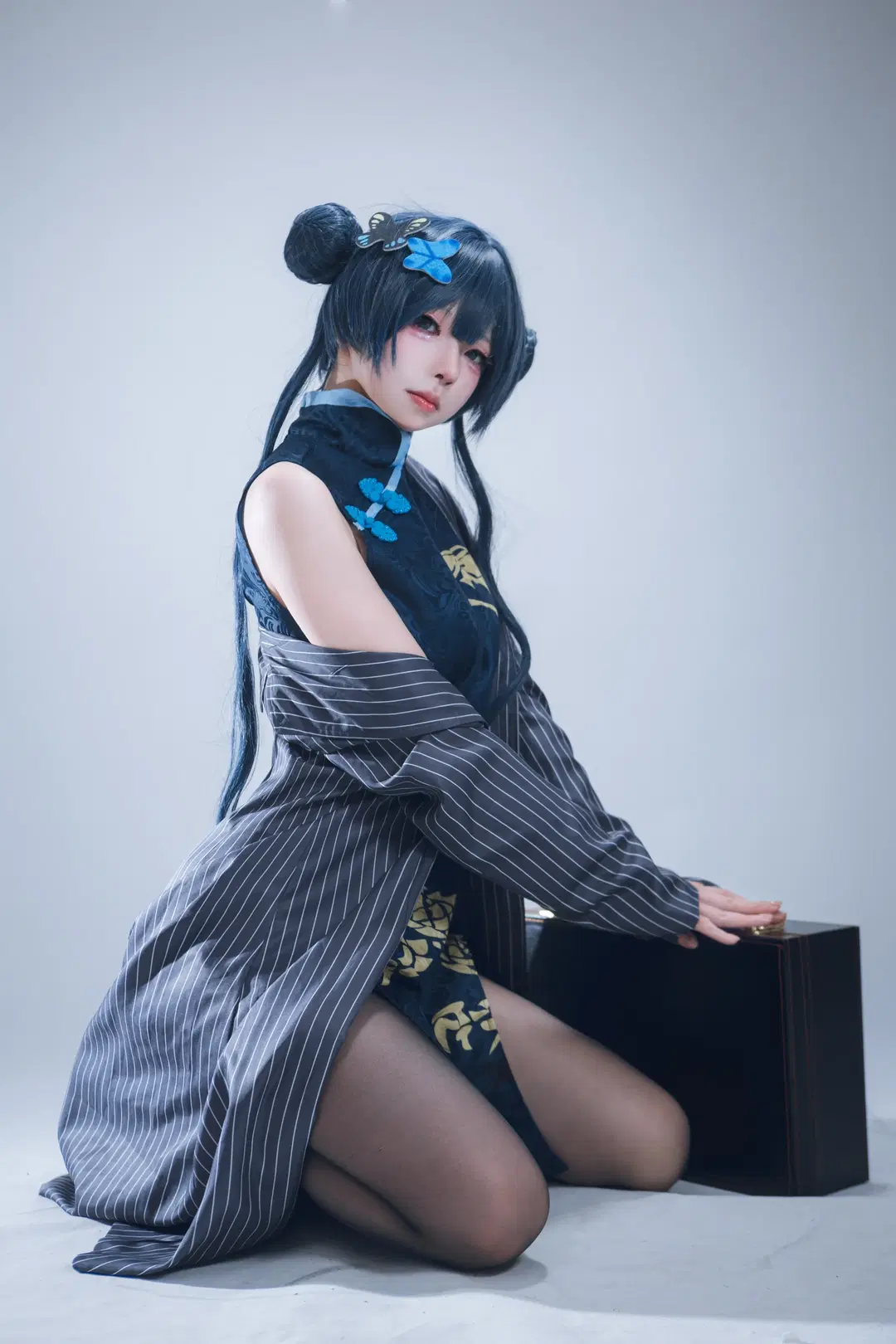 【龙华妃咲cos】蔚蓝档案会长与妃妃的双重风格 - Govcz小法师XiYi - 第3张