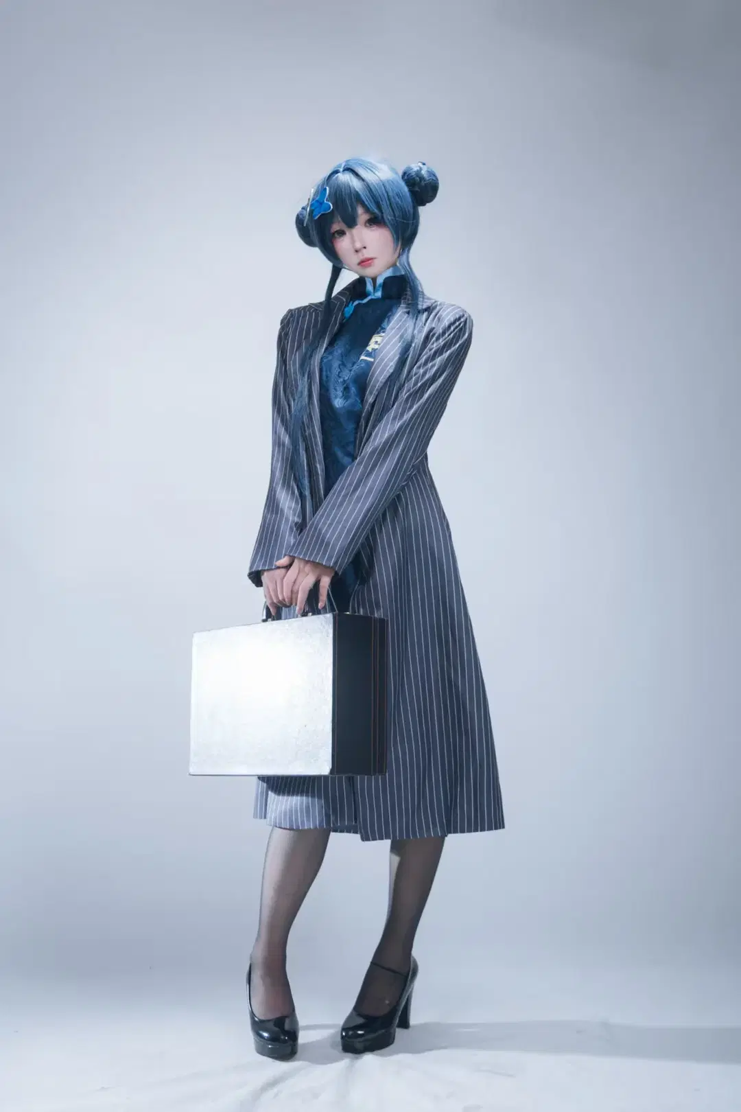【龙华妃咲cos】蔚蓝档案会长与妃妃的双重风格 - Govcz小法师XiYi - 第4张