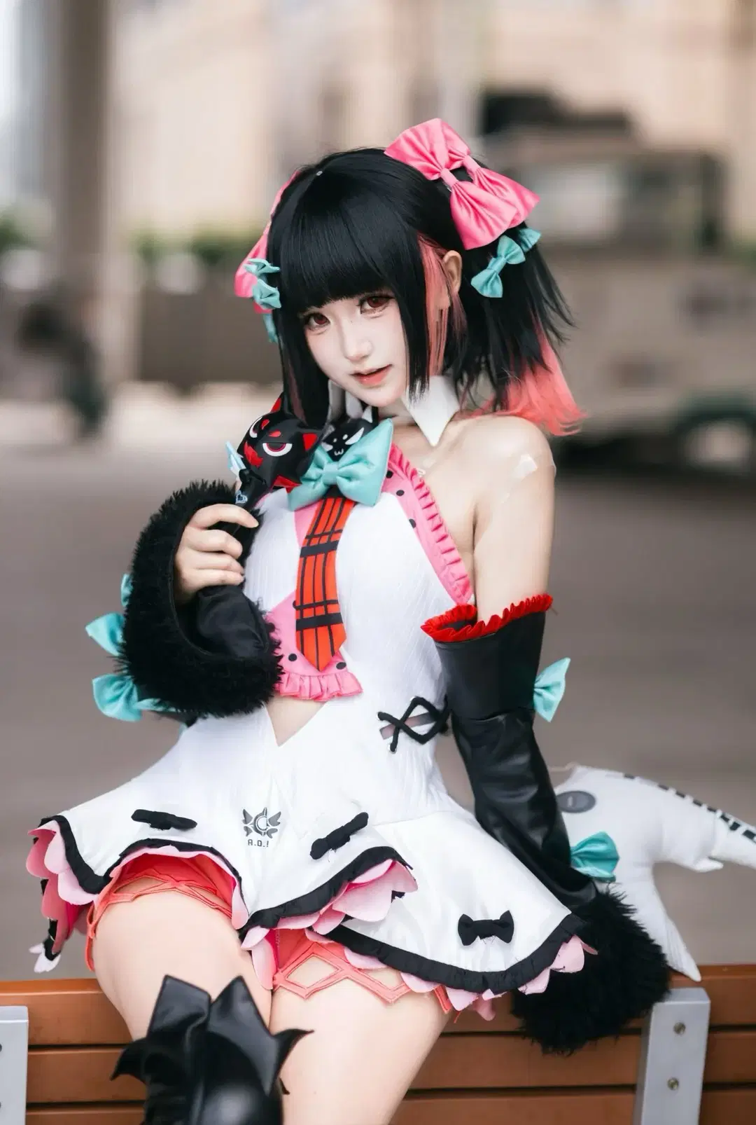 绝区零, 妄想天使, 南宫羽cos, 厦门漫展, 黑丝长靴