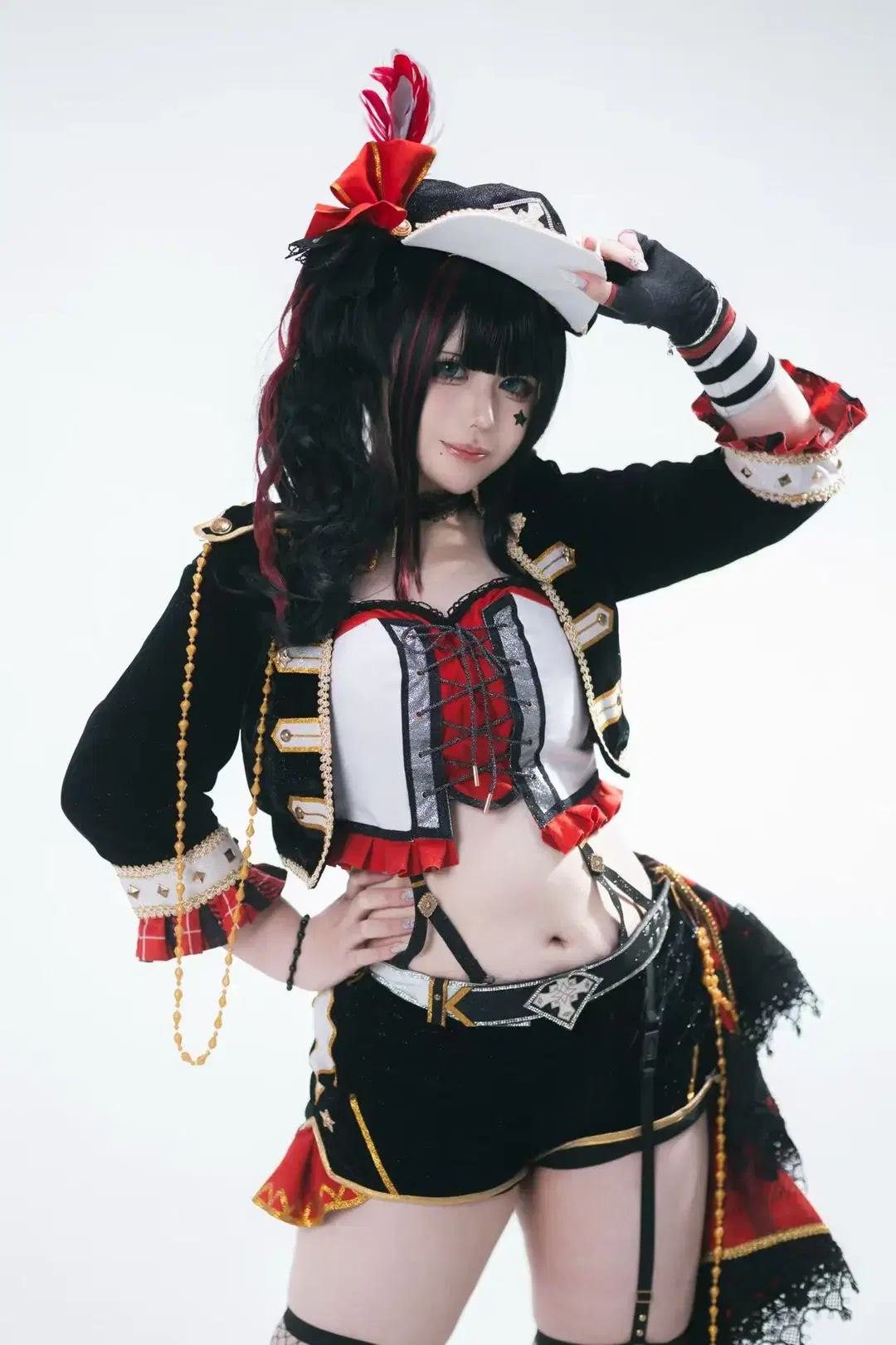 【黑泽黛雅cos】LoveLive!Sunshine!!朋克摇滚觉醒，这身行头太飒了 - Govcz小法师XiYi - 第5张
