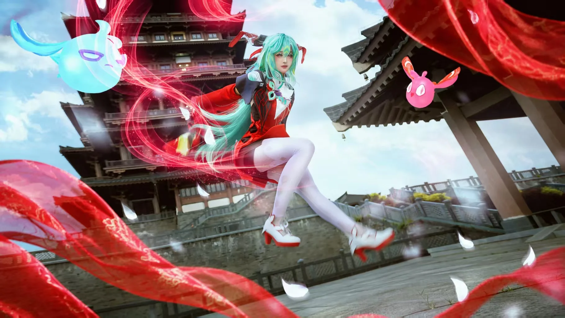 【少司缘cos】王者荣耀峡谷缘神，红线牵引的唯美少女 - Govcz小法师XiYi - 第3张