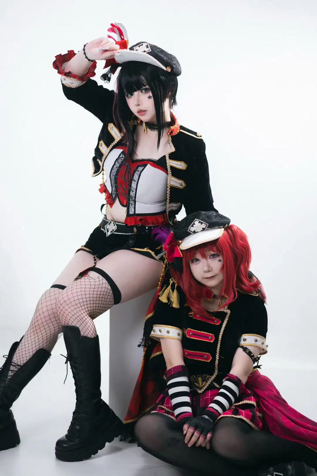 lovelive, 丝袜, 白棚cos, 黑泽黛雅cos, 黑泽露比cos