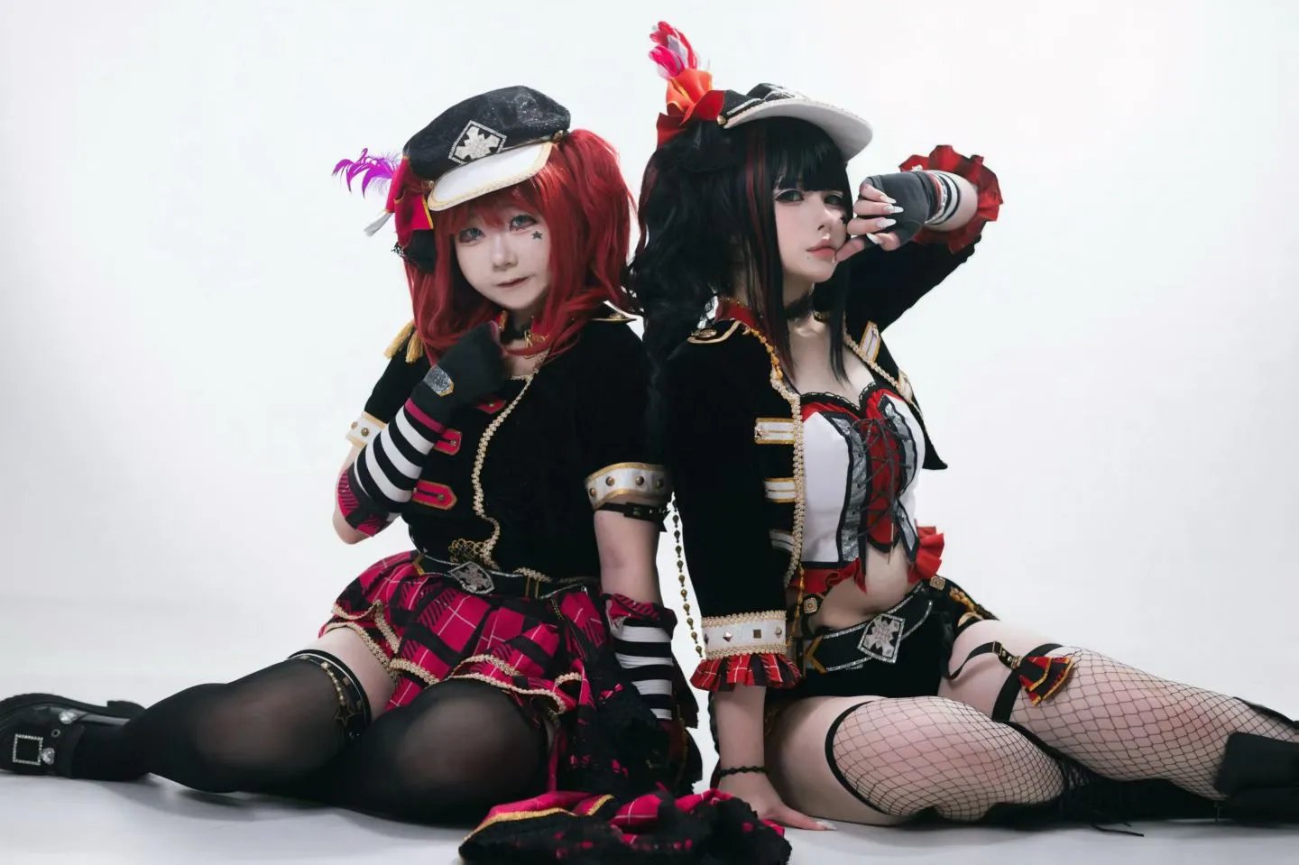 【黑泽黛雅cos】lovelive水团白棚双人正片分享 - Govcz小法师XiYi - 第5张