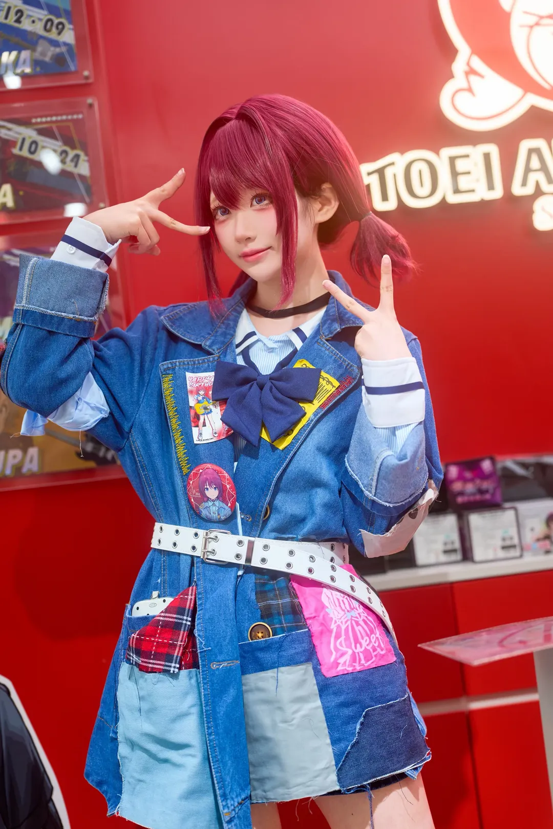 cosplay, 漫展返图, 二次元cos, 井芹仁菜cos, 少女哭泣乐队