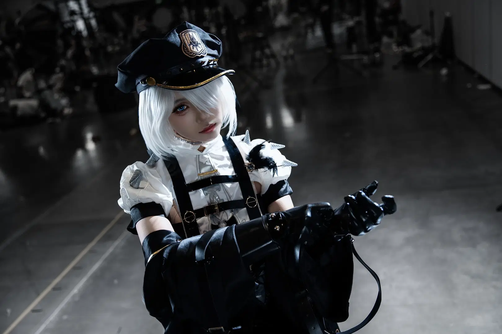 【2B cos】尼尔机械纪元同人执行官，漫展场照返图 - 硫酸铅沉淀（想拍正片版 - 第10张