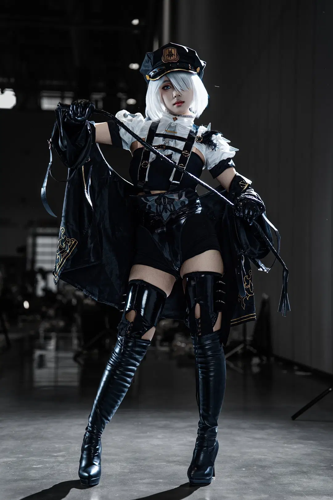 漫展返图, 尼尔机械纪元, cosplay场照, 2Bcos, 网袜