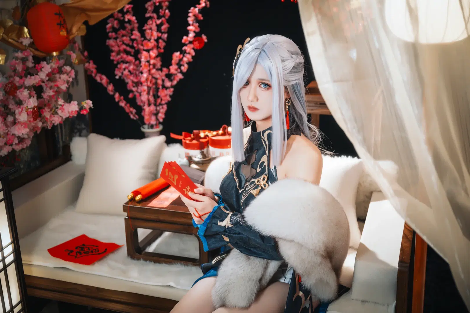 【申鶴 コスプレ】海灯祭の華やぎと真冬の冷涼 - 猫喵喵（cos版） - 7枚目