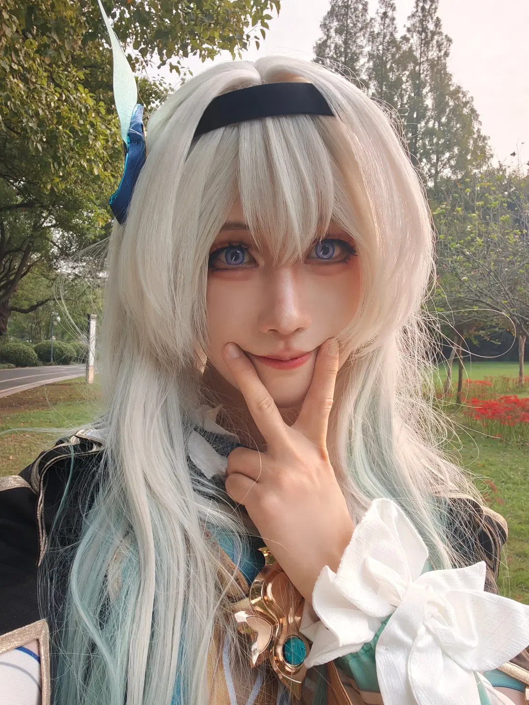 【流萤cos】中秋节前的崩坏星穹铁道流萤外景记录