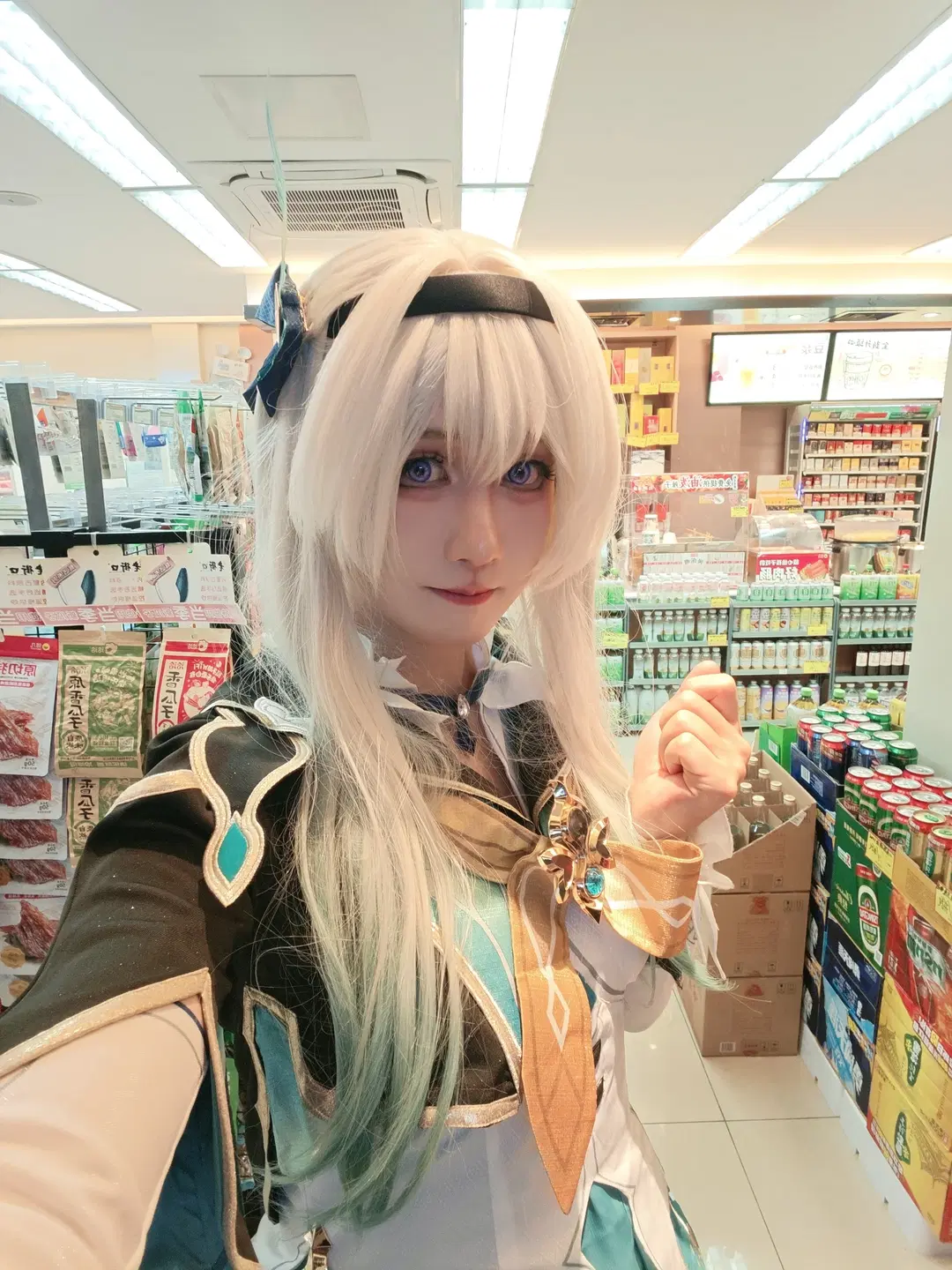 【ホタル コスプレ】中秋節目前！『崩壊：スターレイル』ホタルのロケーション撮影記録 - 猫喵喵（cos版） - 2枚目