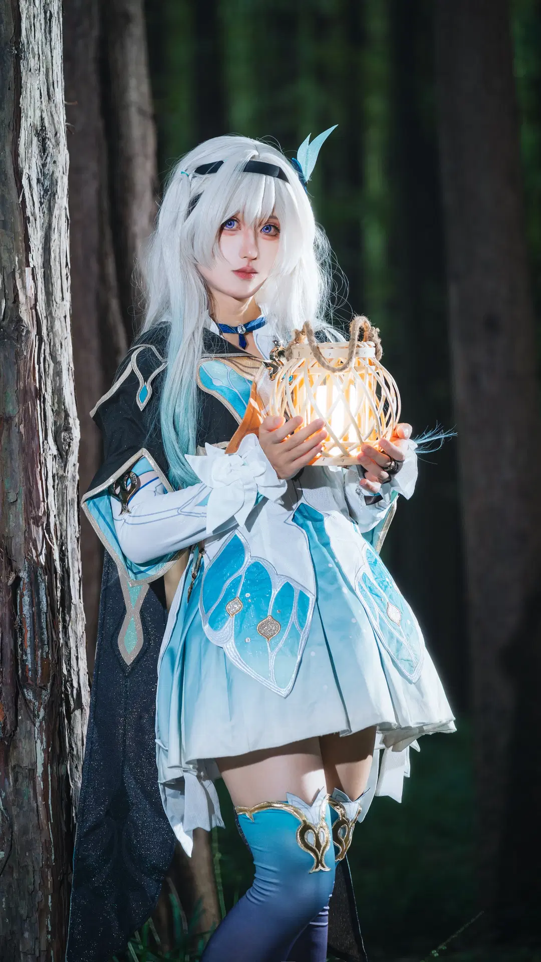 【流螢cos】崩壞星穹鐵道 森林提燈與透明傘的奇妙碰撞 - 猫喵喵（cos版） - 第4張