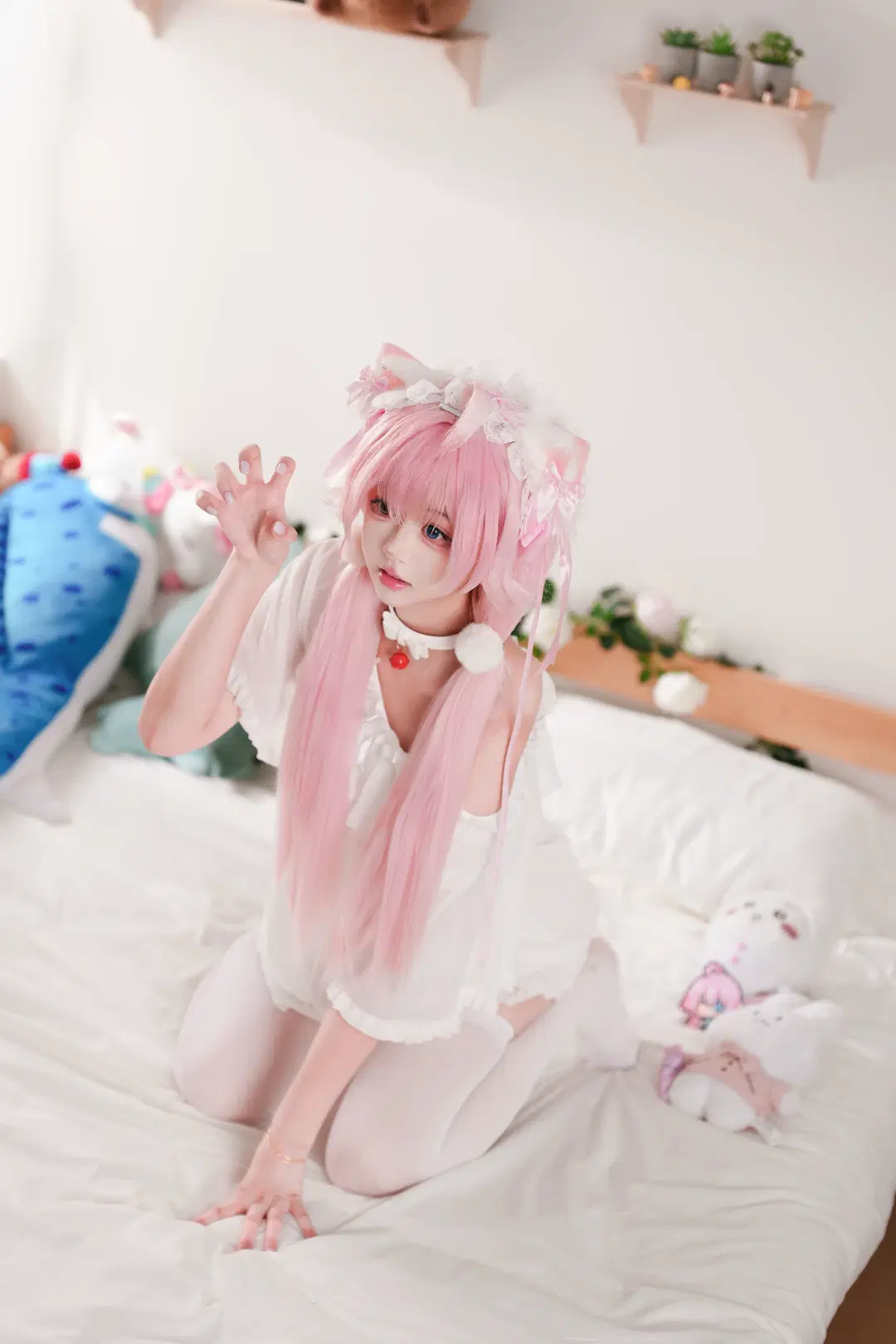 【小鸟游星野cos】蔚蓝档案慵懒少女的青岛室内随拍 - Ovo - 第5张