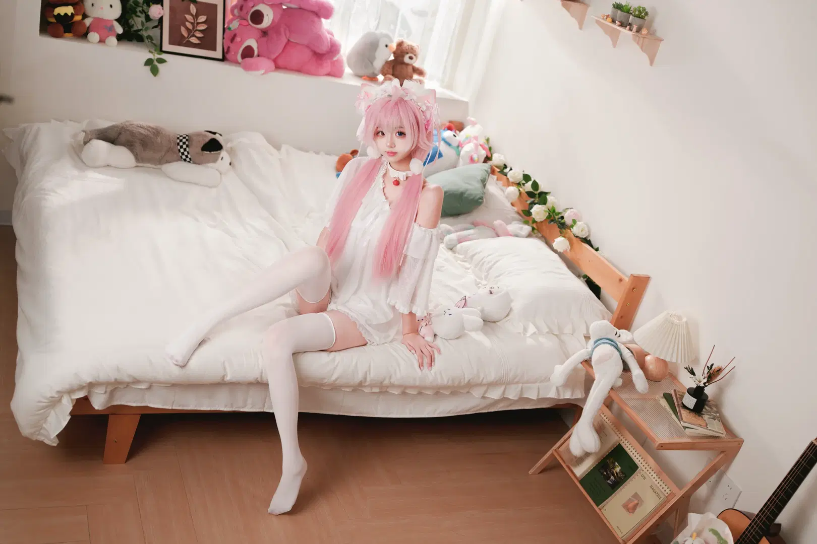 【小鸟游星野cos】蔚蓝档案慵懒少女的青岛室内随拍 - Ovo - 第7张