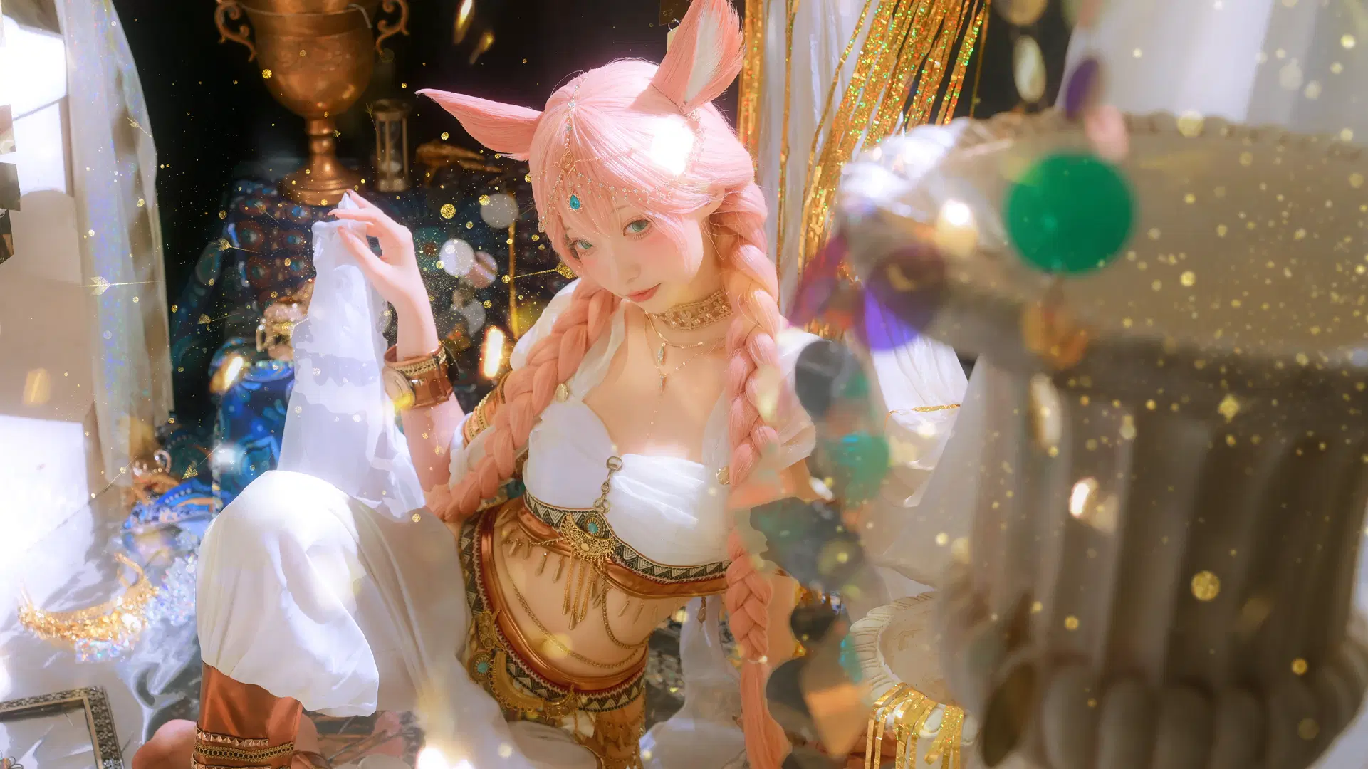 【最终幻想14猫娘cos】我的狒主流穿搭与日常耍起 - 小野寺地瓜 - 第2张