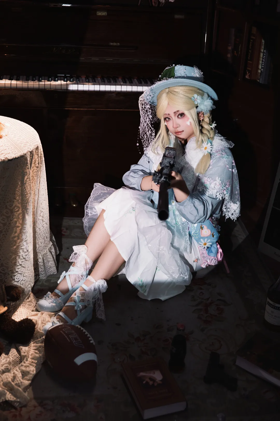 第五人格, 白丝, 安妮莱斯特cos, 玩具商, 六一快乐