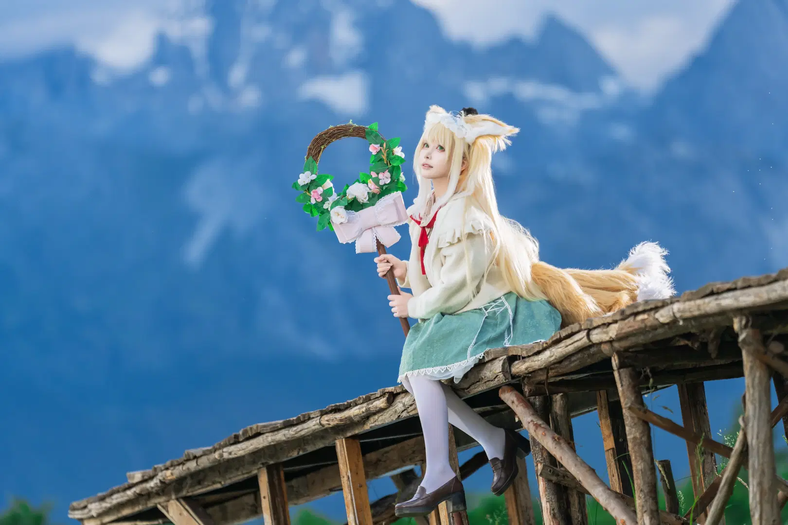 【Arknights Suzuran Cosplay】Graceful Steps Through the Valley by Shinolise - Image 5