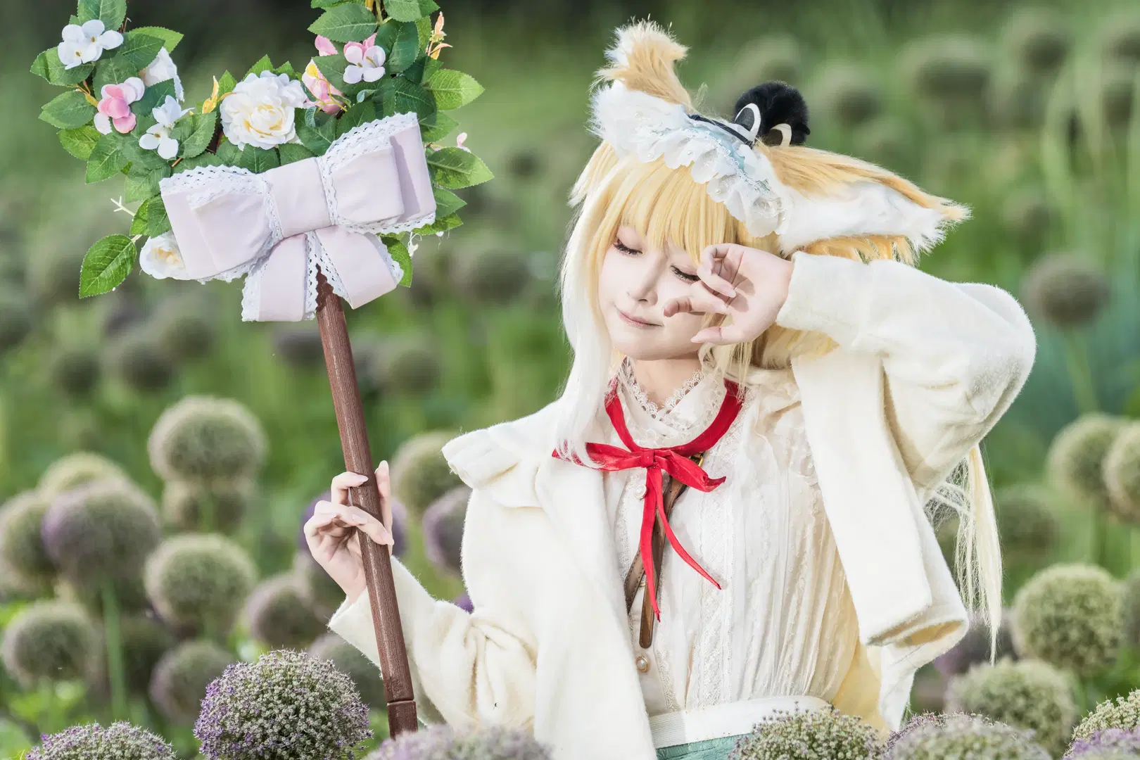 【Arknights Suzuran Cosplay】Graceful Steps Through the Valley by Shinolise - Image 7