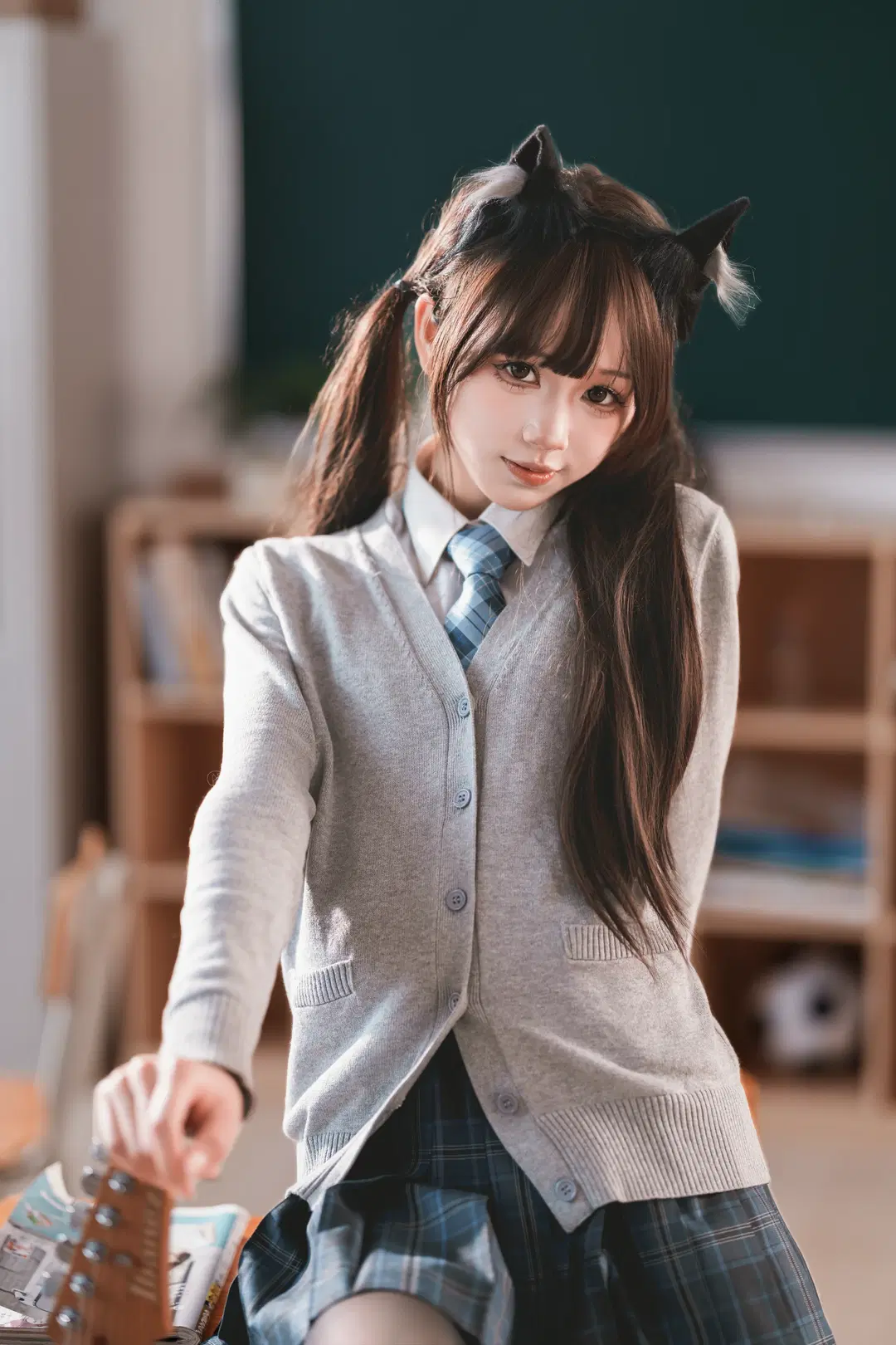 【中野梓cos】輕音少女，放學後的吉他教室 - Shinolise - 第2張