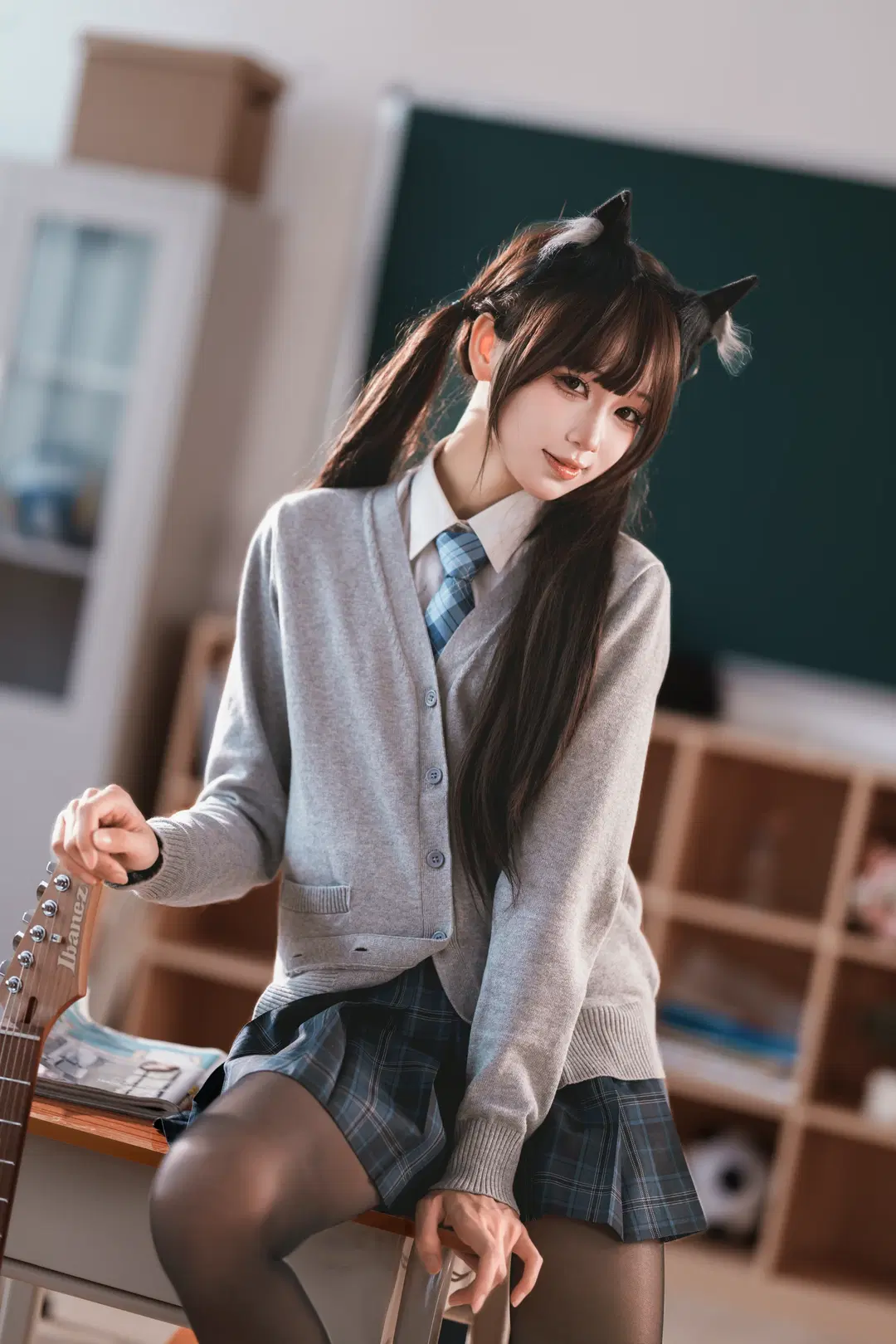 【中野梓cos】輕音少女，放學後的吉他教室 - Shinolise - 第3張