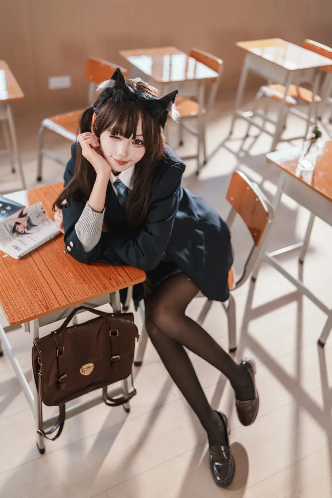 【中野梓cos】輕音少女，放學後的吉他教室 - Shinolise - 第6張
