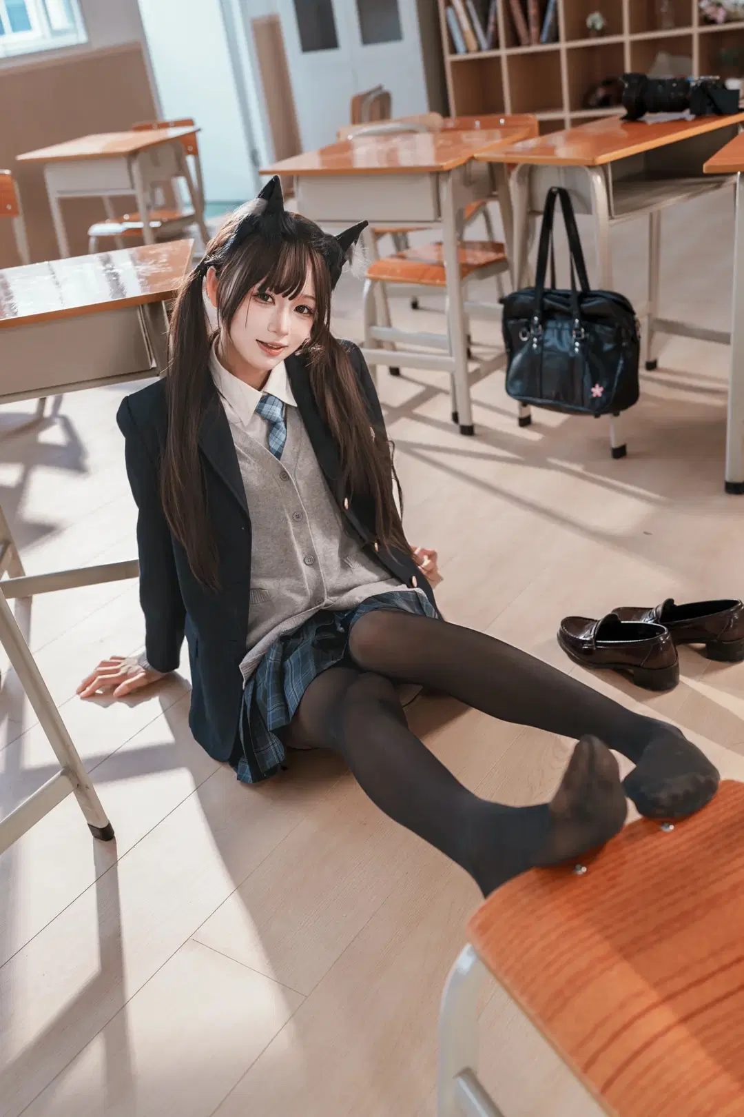 【中野梓cos】輕音少女，放學後的吉他教室 - Shinolise - 第9張