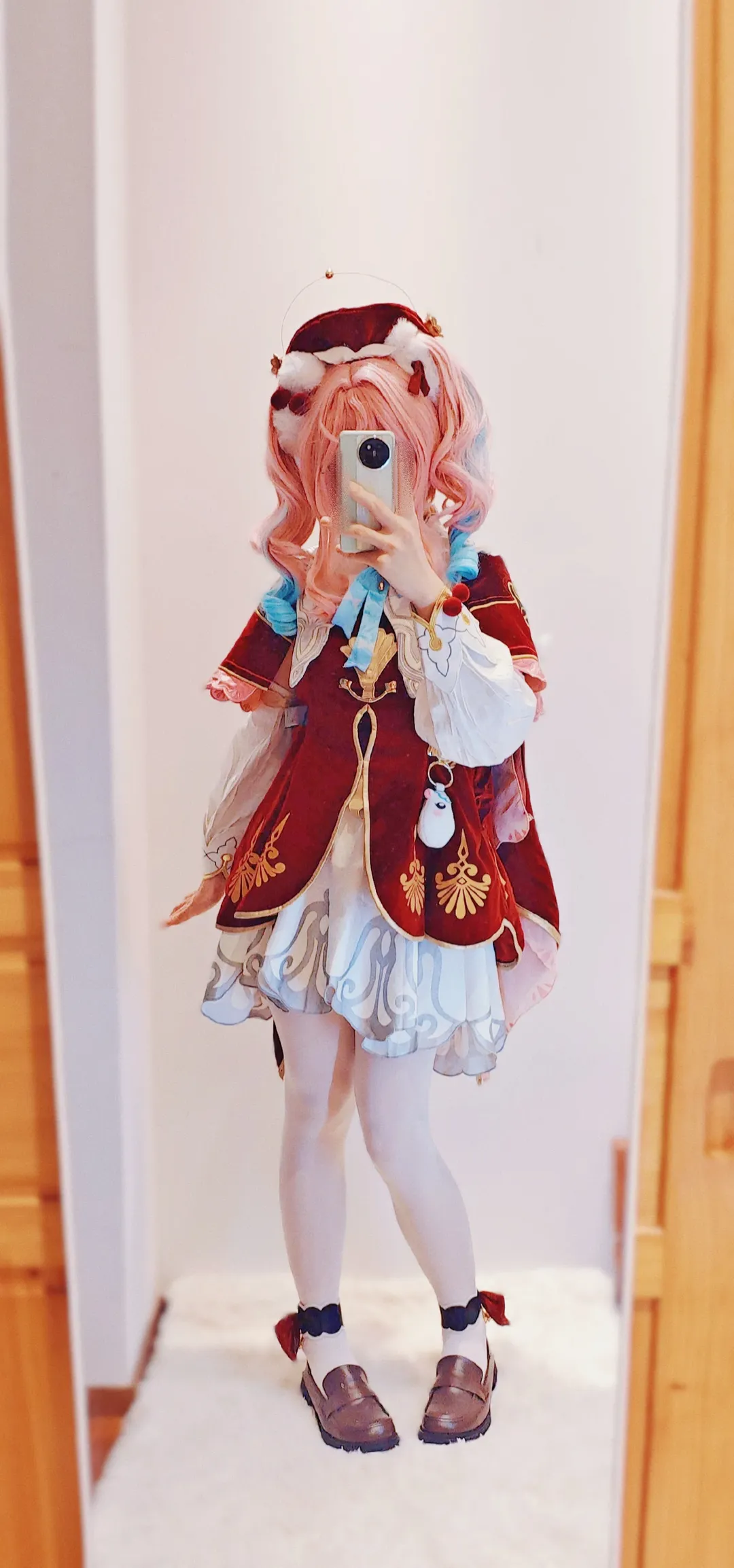 崩坏星穹铁道, 风堇cos, 二次元cos, 白丝, 新年快乐 - 第2张
