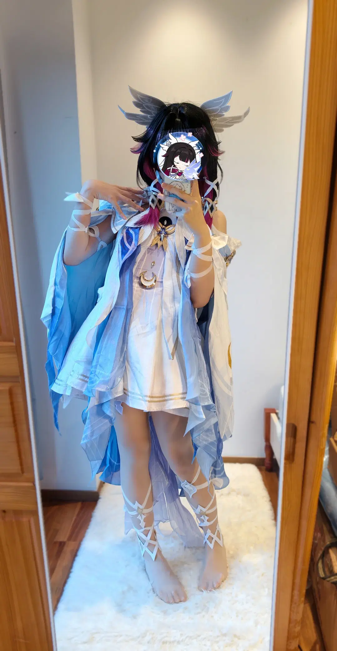 【コロンビーナ コスプレ】原神の「月神」が迎える中秋節、月餅の味をちょっと味見してみたい - 空白 - 2枚目