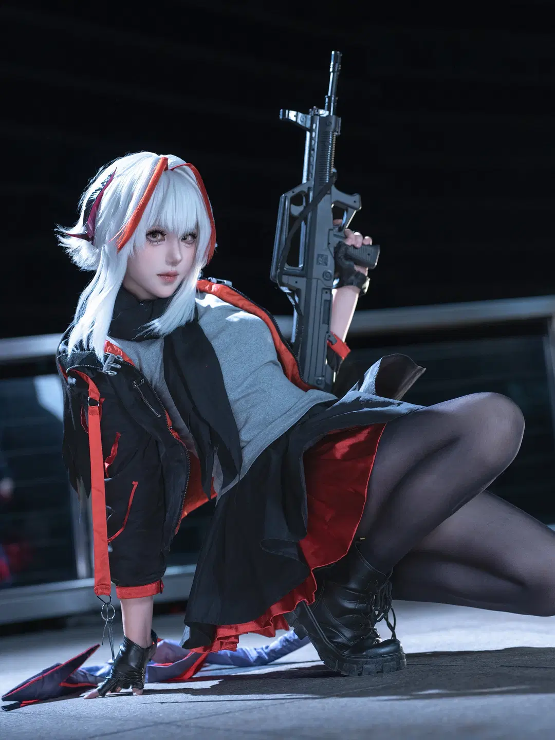 アークナイツ, タクティカルスタイル, 黒ストッキング, Wcos, サルカズ傭兵