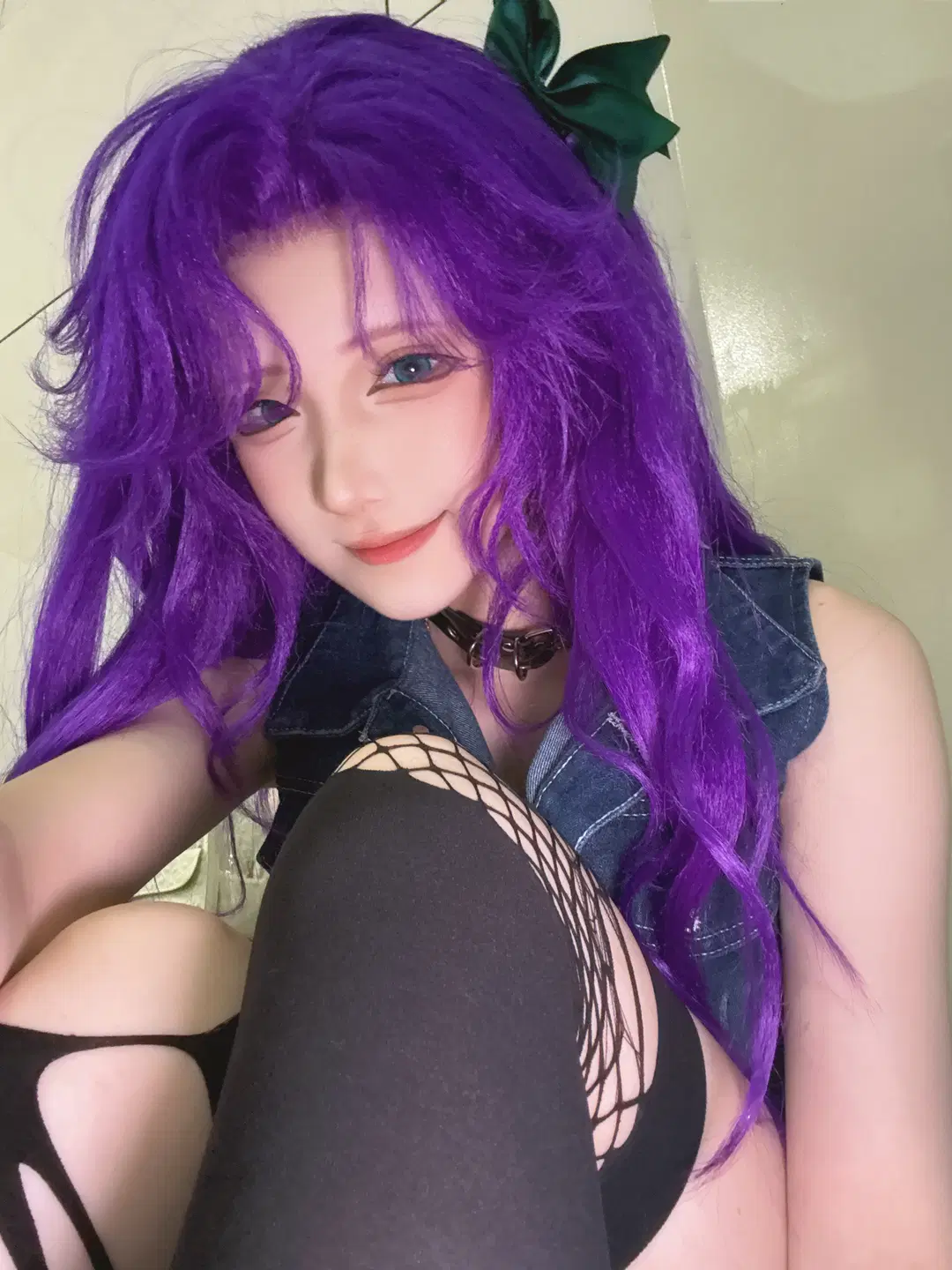 游戏角色扮演, 网袜cos, 阿比盖尔cos, 星露谷物语, 鹈鹕镇
