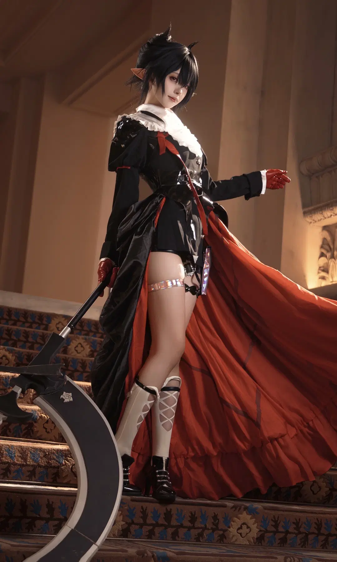 【隐德来希cos】明日方舟泡影苍霆的暗黑美学 - 离子睡不醒 - 第2张