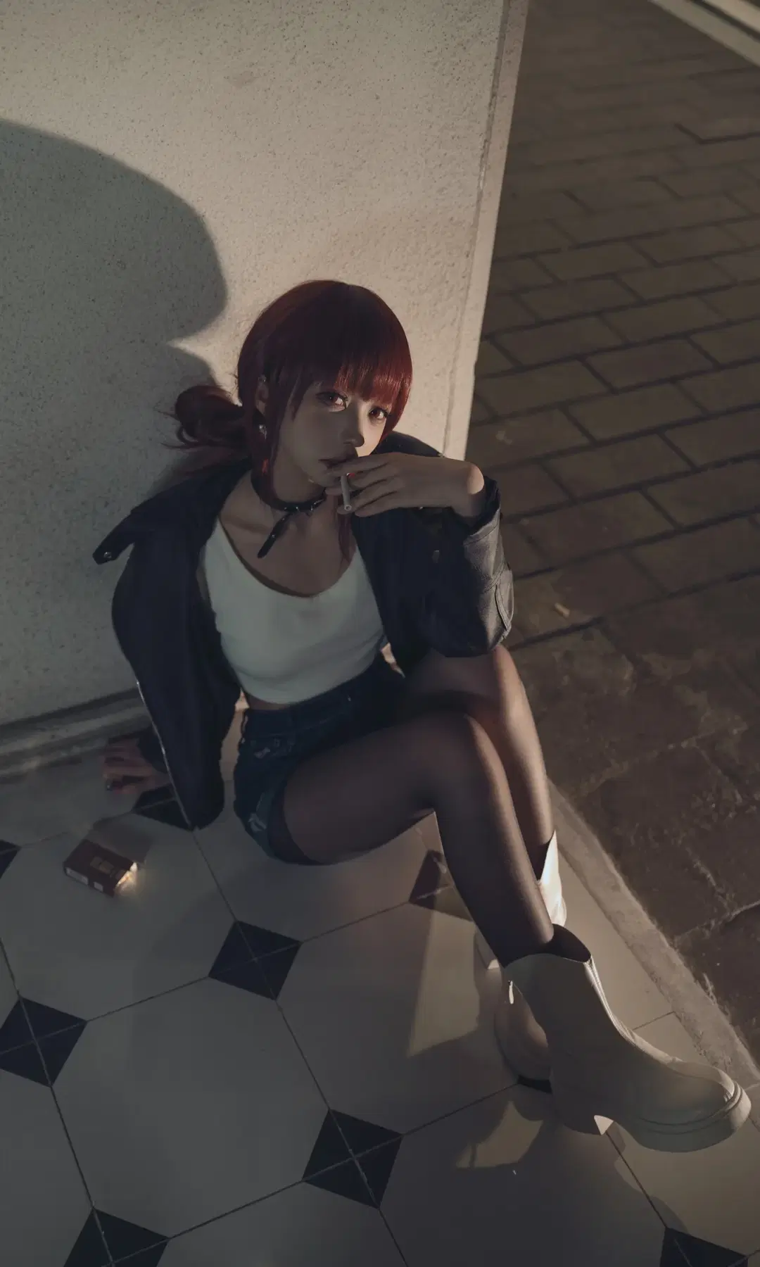 [Miss Yamada cosplay] Back Alley Romance Amidst the Flickering Embers by 离子睡不醒 - Image 2