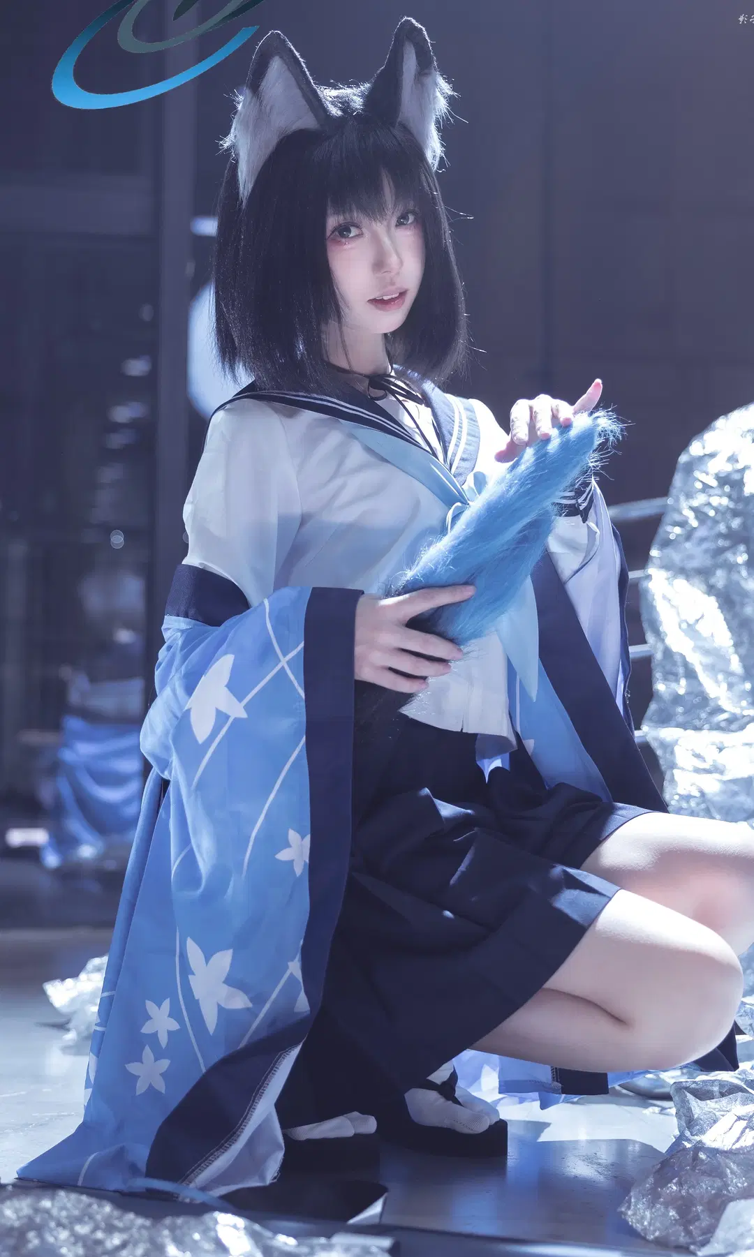 【桐生桔梗cos】蔚蓝档案三周年拍摄记录 - 离子睡不醒 - 第2张