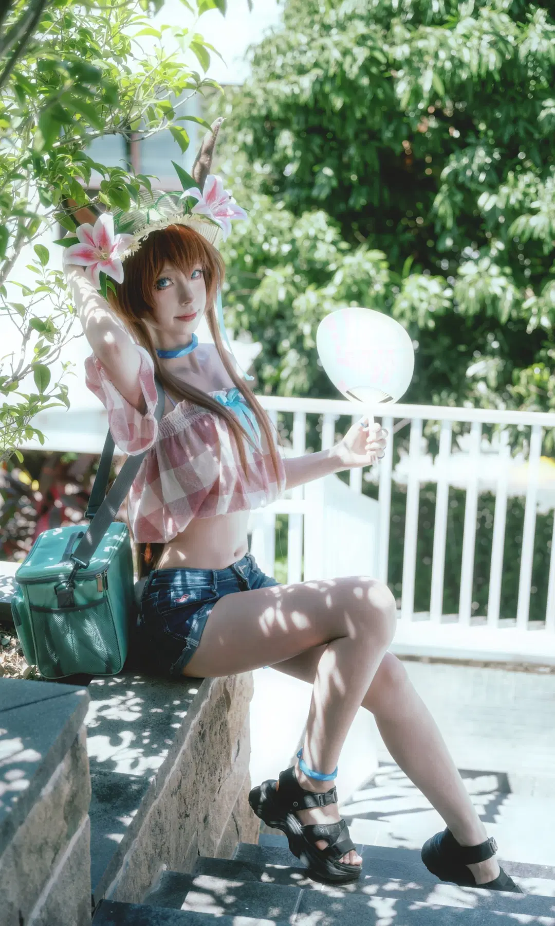 【阿米婭cos】羅德島月行水上的夏日穿搭 - 离子睡不醒 - 第2張