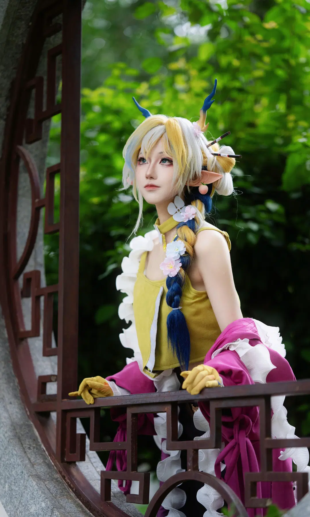 古风cosplay, 黍cos, 明日方舟, 明日方舟黍cos, 黍春日宴