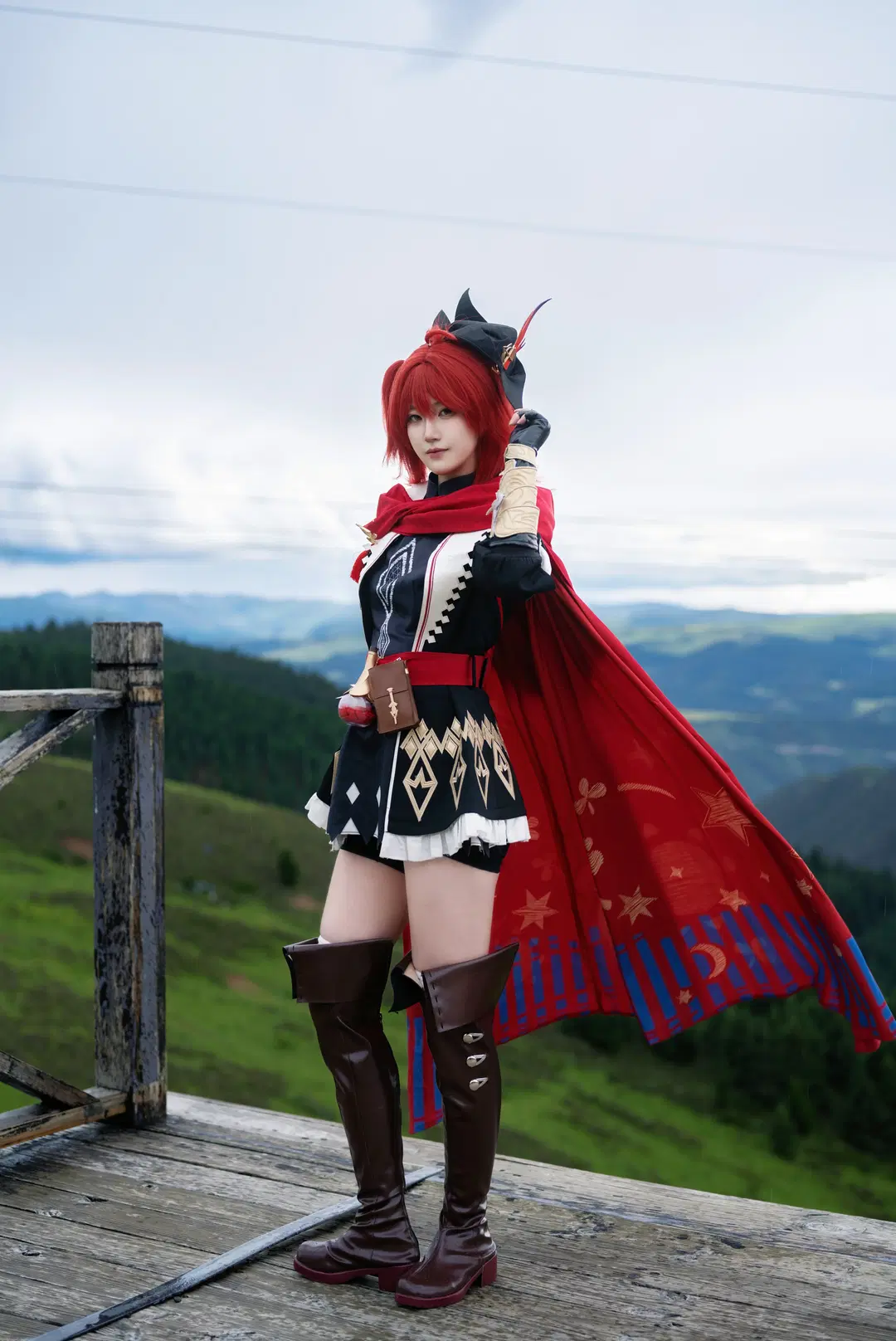 【新约能天使cos】明日方舟寻翼之歌，化身山野间的吟游诗人 - 天哪噜 - 第3张