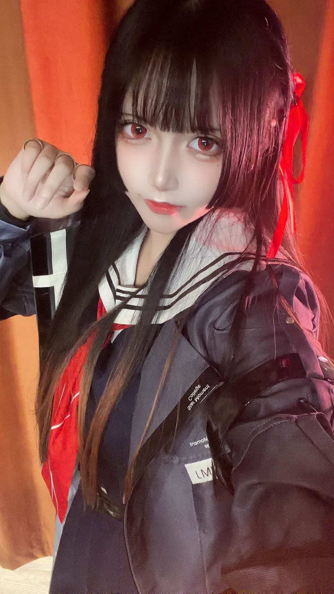 鸣潮, 机能风, 千咲cos, 黑丝, 真发cos - 第6张