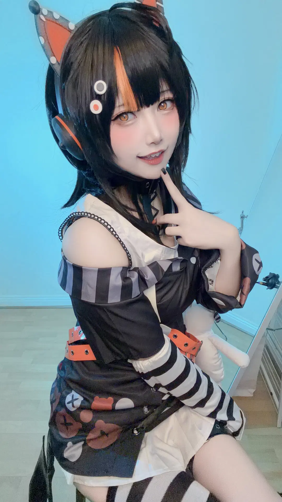 【泽渡可可cos】魔法少女的魔女审判 暗黑系魔女的对镜记录 - 津岛小恶魔 - 第4张