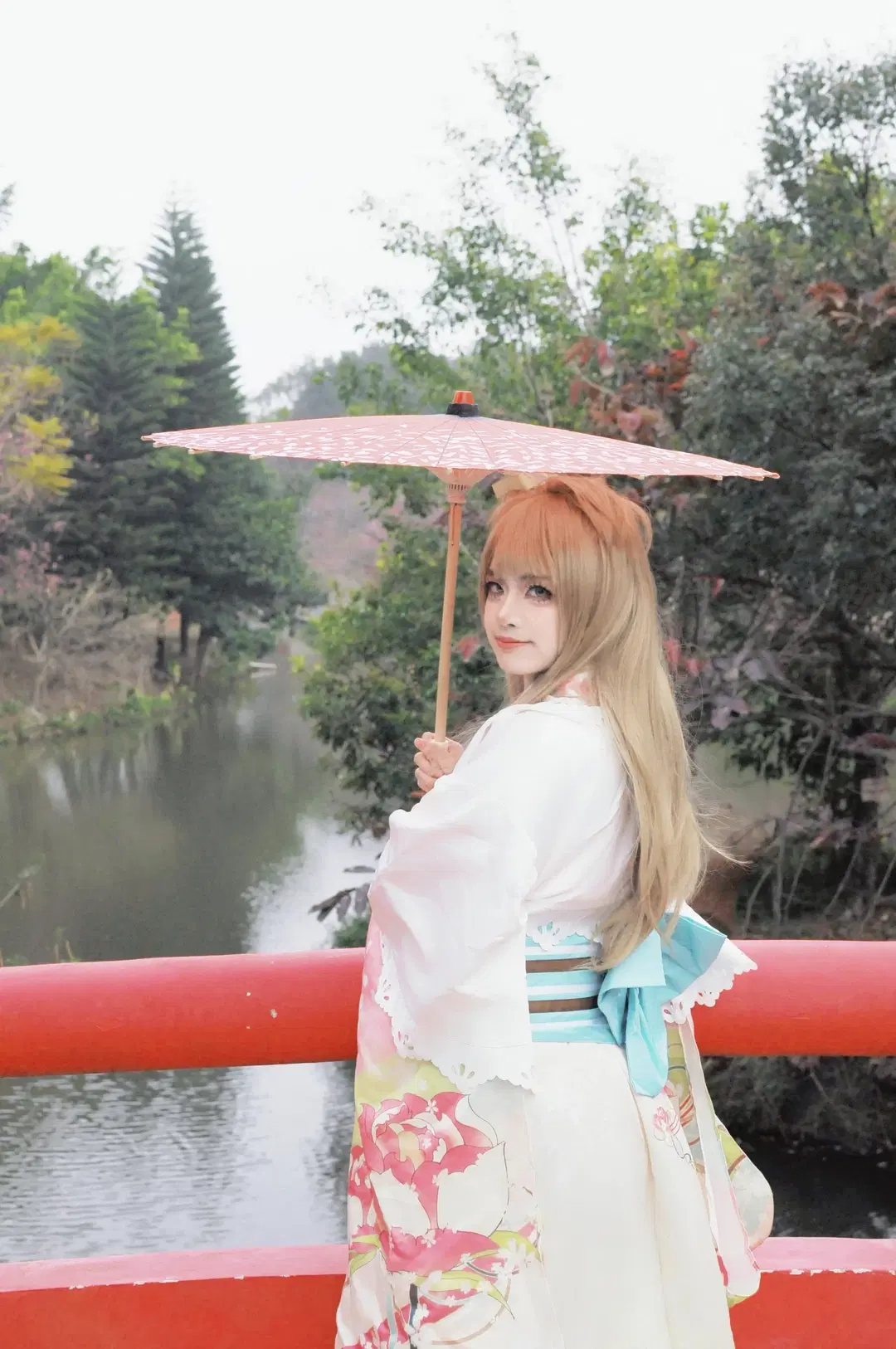 【Minami Kotori cosplay】Unawakened Kimono at Danying: A Love Live! Danying location photoshoot by MIAO - Image 8