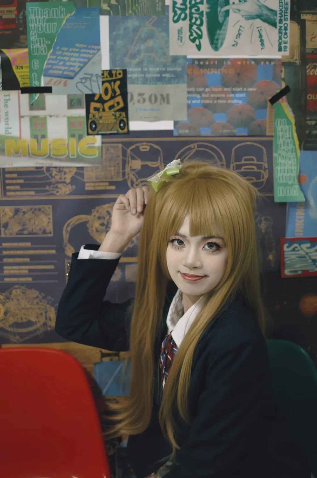 南小鸟cos, 二次元日常, lovelive, 自搭c服, 拍立得写真