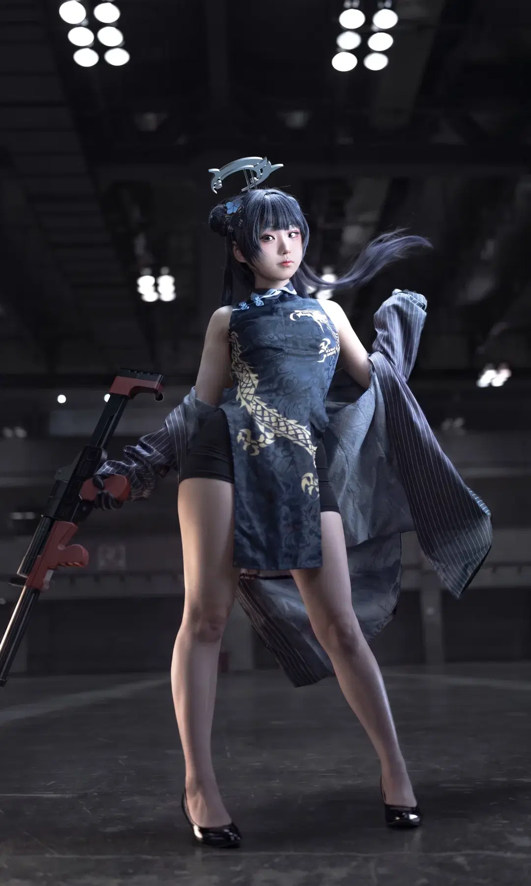 Blue Archive, Misaki cosplay, Qipao, Onee-san / Mature woman, Electro Boy