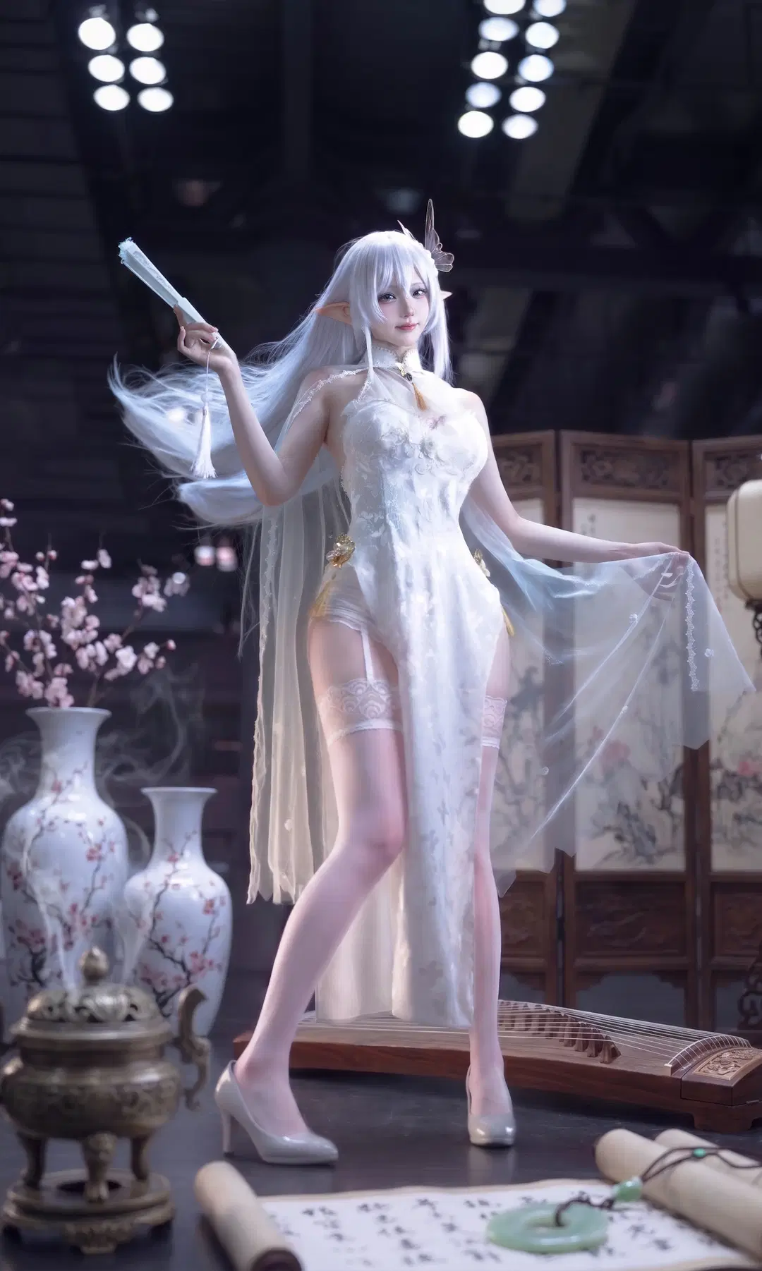 碧蓝航线, 场照, 漫展, 阿尔比恩cos, 丝袜