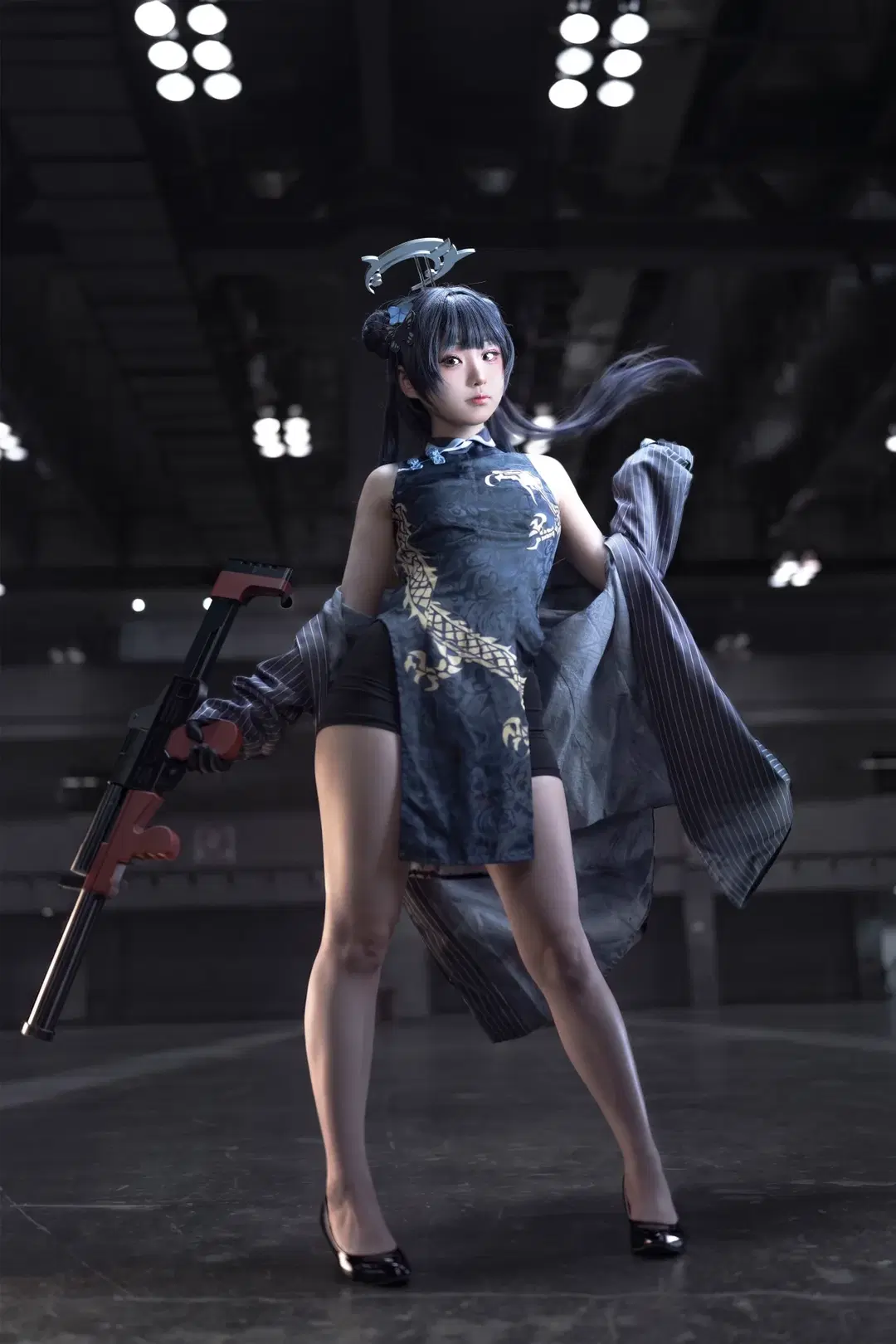 暗调战斗风cosplay作品，重庆梦乡漫展寻找互勉搭档 - 鹿渴泉toska - 第3张