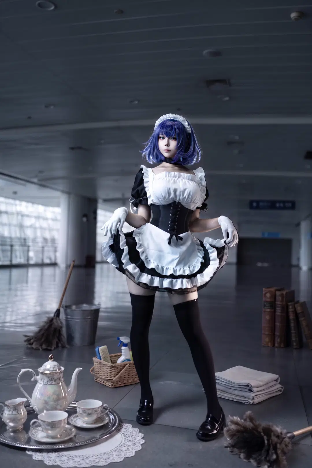 暗调战斗风cosplay作品，重庆梦乡漫展寻找互勉搭档 - 鹿渴泉toska - 第6张