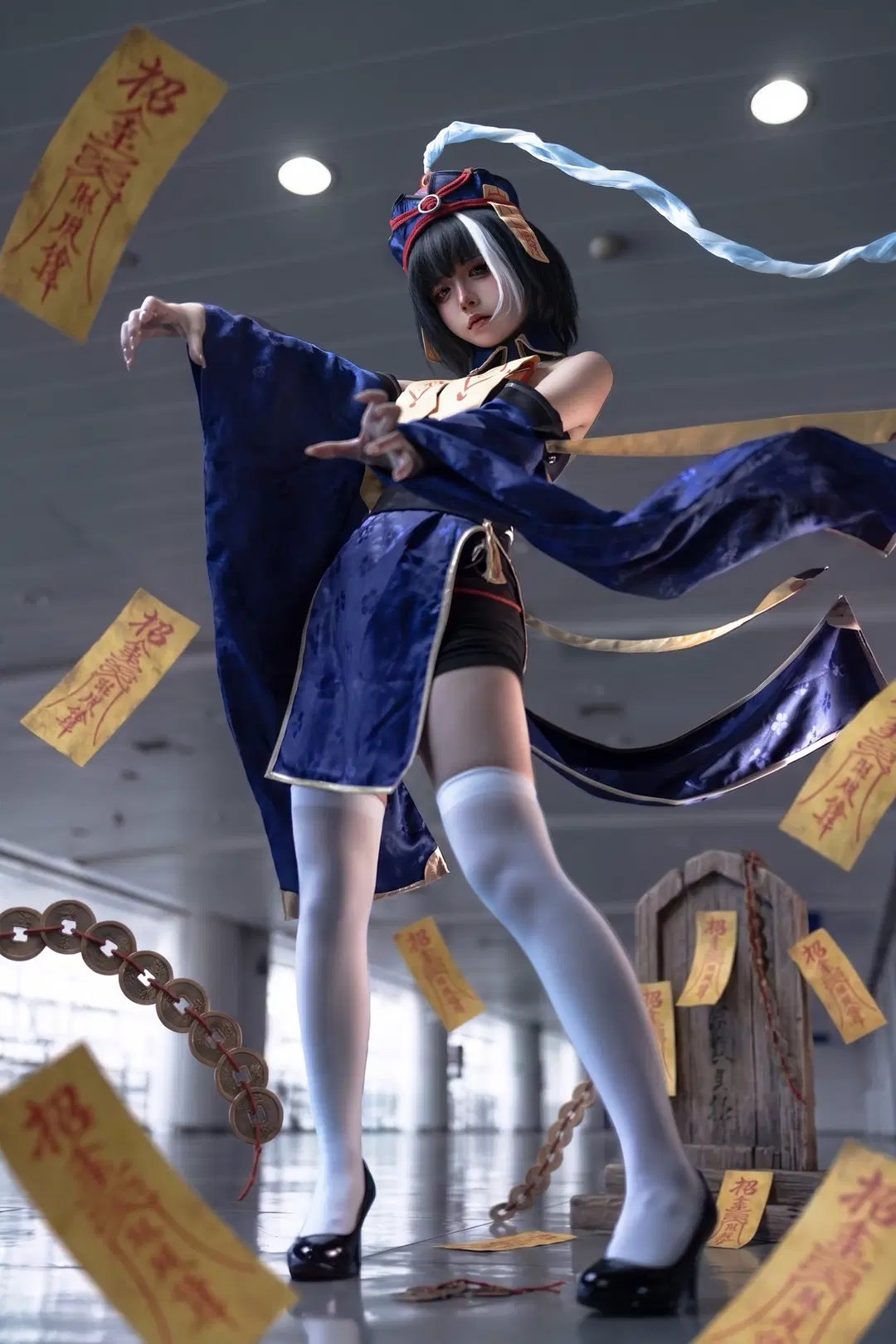 暗调战斗风cosplay作品，重庆梦乡漫展寻找互勉搭档 - 鹿渴泉toska - 第7张
